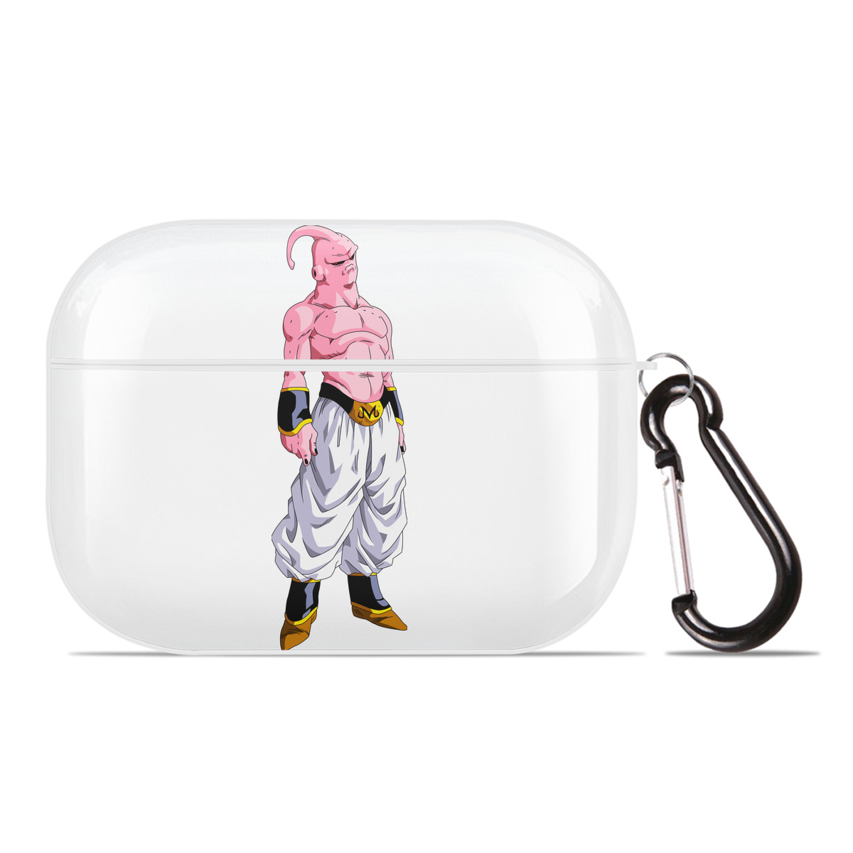 （画像用） ドラゴンボール 魔人ブウ DRAGON BALL Majin Buu 【AirPods Pro用】ハードシェル保護ケース 耐衝撃・防指紋・カラビナ付き商品仕様