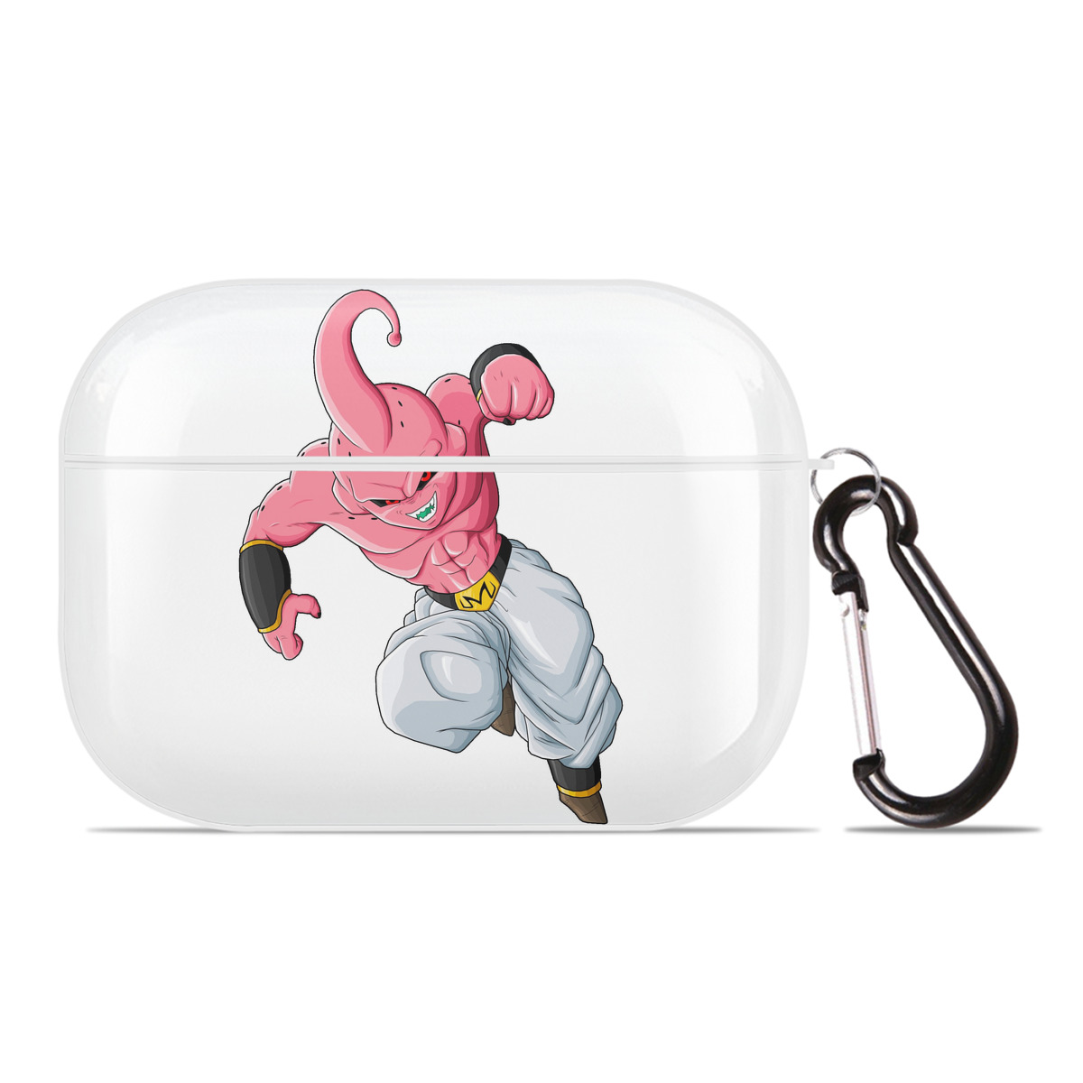 （画像用） ドラゴンボール 魔人ブウ DRAGON BALL Majin Buu 【AirPods Pro用】ハードシェル保護ケース 耐衝撃・防指紋・カラビナ付き商品仕様