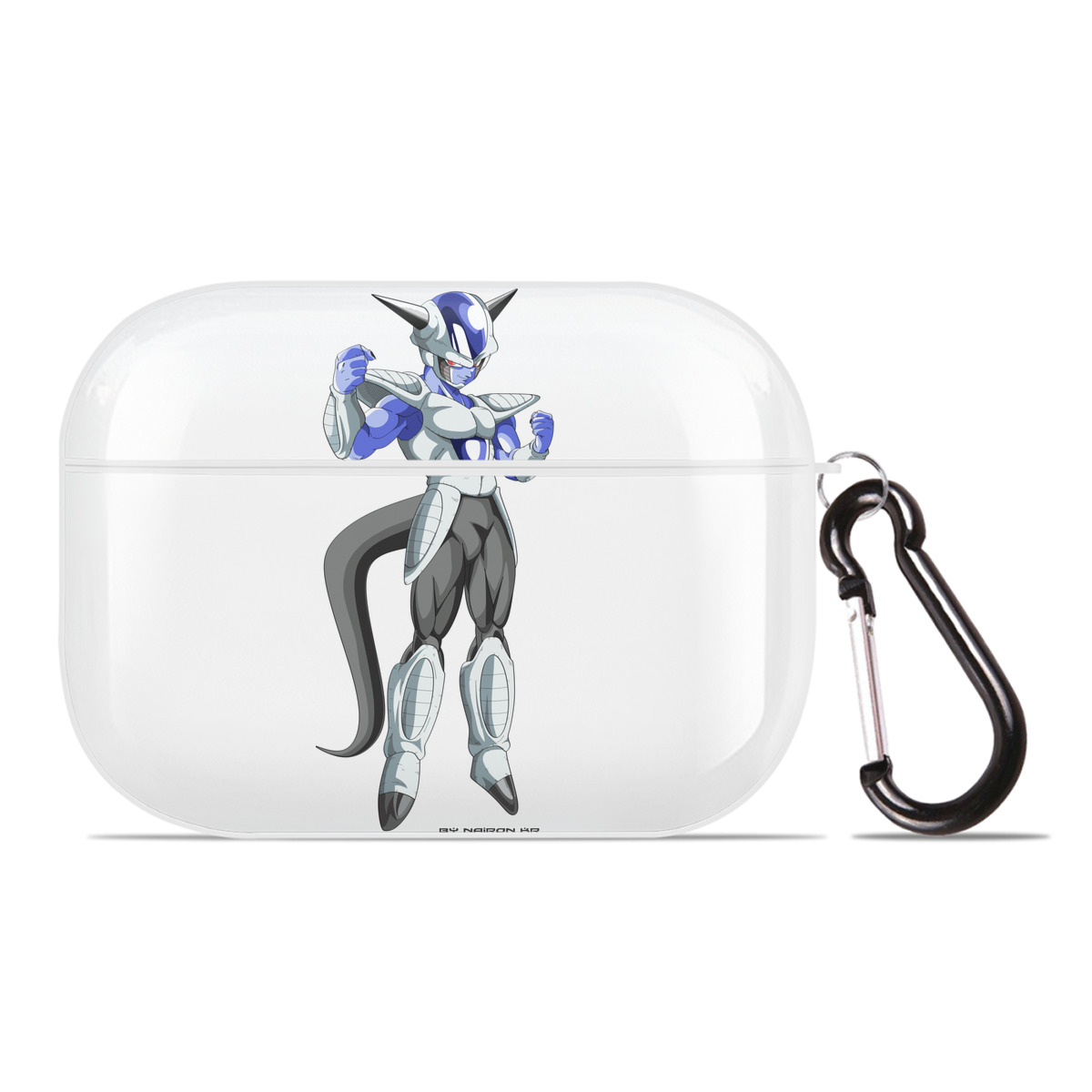 （画像用） ドラゴンボール フリーザ DRAGON BALL Frieza 【AirPods Pro用】ハードシェル保護ケース 耐衝撃・防指紋・カラビナ付き商品仕様