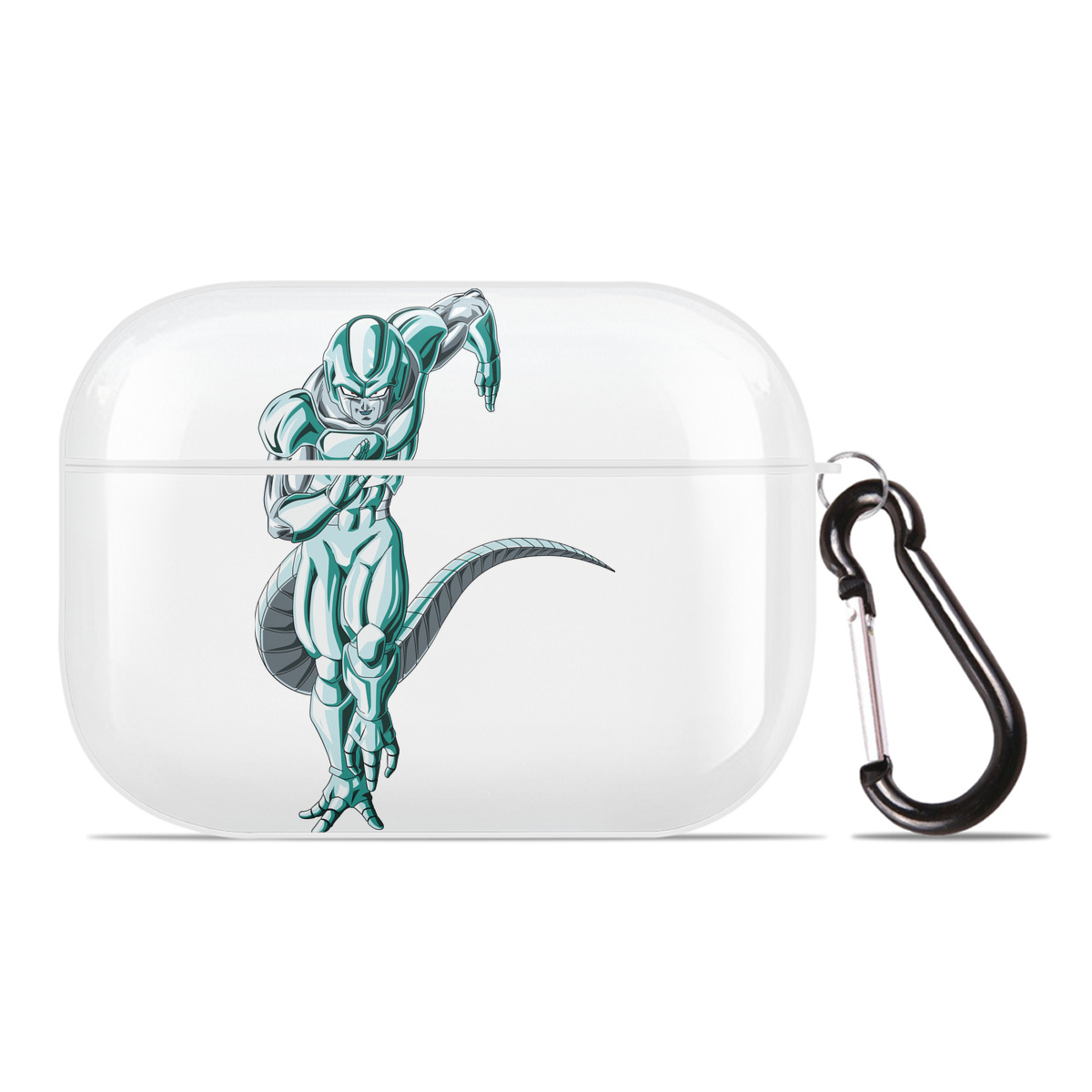 （画像用） ドラゴンボール フリーザ DRAGON BALL Frieza 【AirPods Pro用】ハードシェル保護ケース 耐衝撃・防指紋・カラビナ付き商品仕様