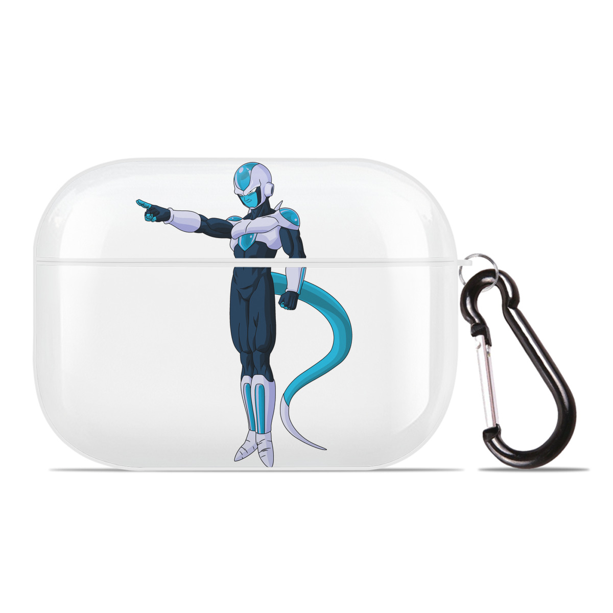 （画像用） ドラゴンボール フリーザ DRAGON BALL Frieza 【AirPods Pro用】ハードシェル保護ケース 耐衝撃・防指紋・カラビナ付き商品仕様