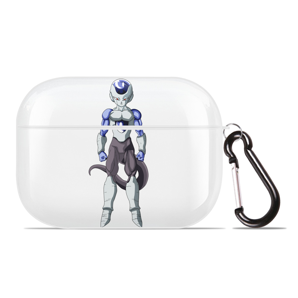 （画像用） ドラゴンボール フリーザ DRAGON BALL Frieza 【AirPods Pro用】ハードシェル保護ケース 耐衝撃・防指紋・カラビナ付き商品仕様