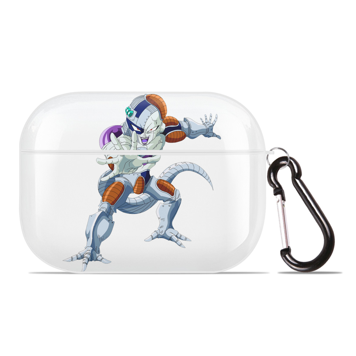 （画像用） ドラゴンボール フリーザ DRAGON BALL Frieza 【AirPods Pro用】ハードシェル保護ケース 耐衝撃・防指紋・カラビナ付き商品仕様