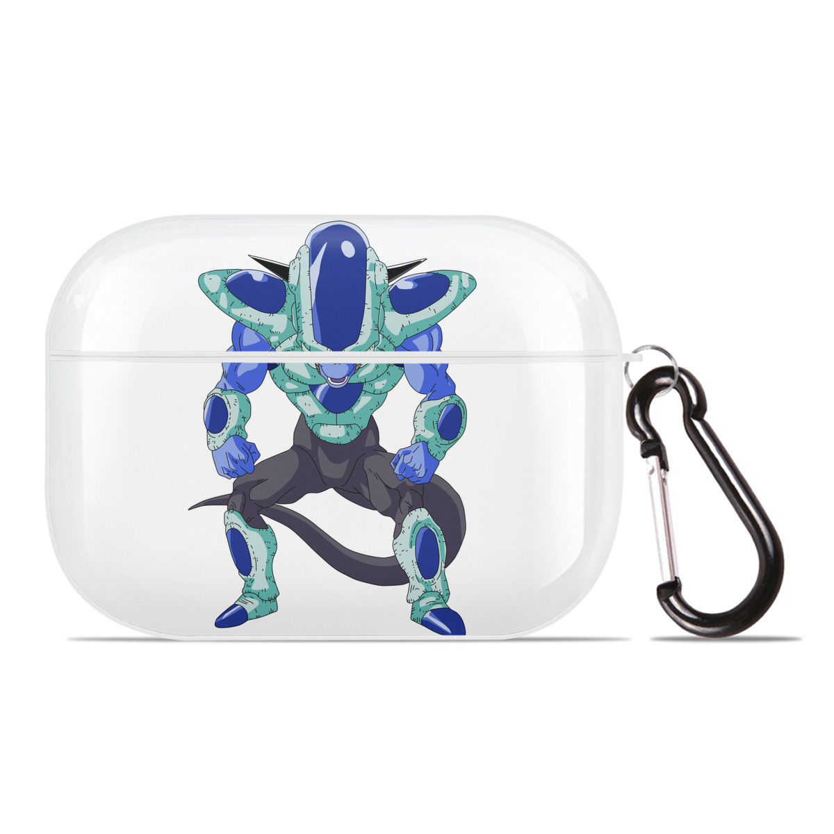 （画像用） ドラゴンボール フリーザ DRAGON BALL Frieza 【AirPods Pro用】ハードシェル保護ケース 耐衝撃・防指紋・カラビナ付き商品仕様