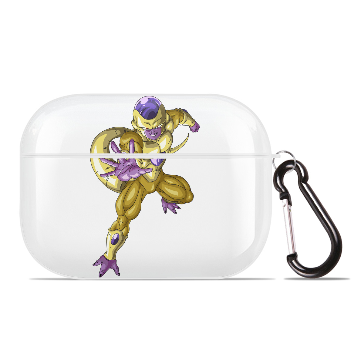 （画像用） ドラゴンボール フリーザ DRAGON BALL Frieza 【AirPods Pro用】ハードシェル保護ケース 耐衝撃・防指紋・カラビナ付き商品仕様