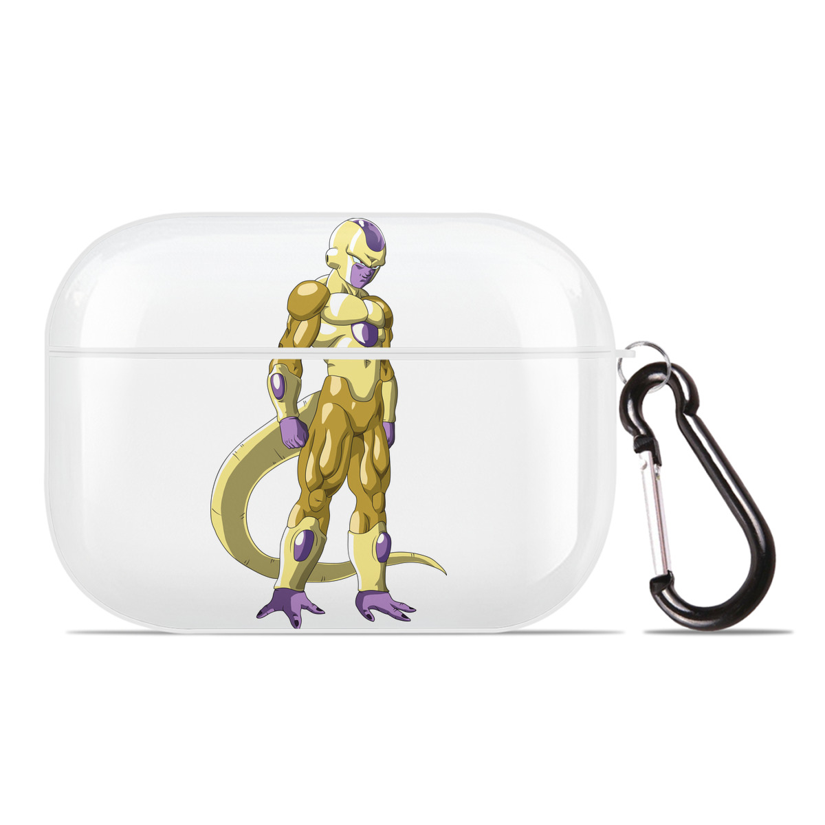 （画像用） ドラゴンボール フリーザ DRAGON BALL Frieza 【AirPods Pro用】ハードシェル保護ケース 耐衝撃・防指紋・カラビナ付き商品仕様