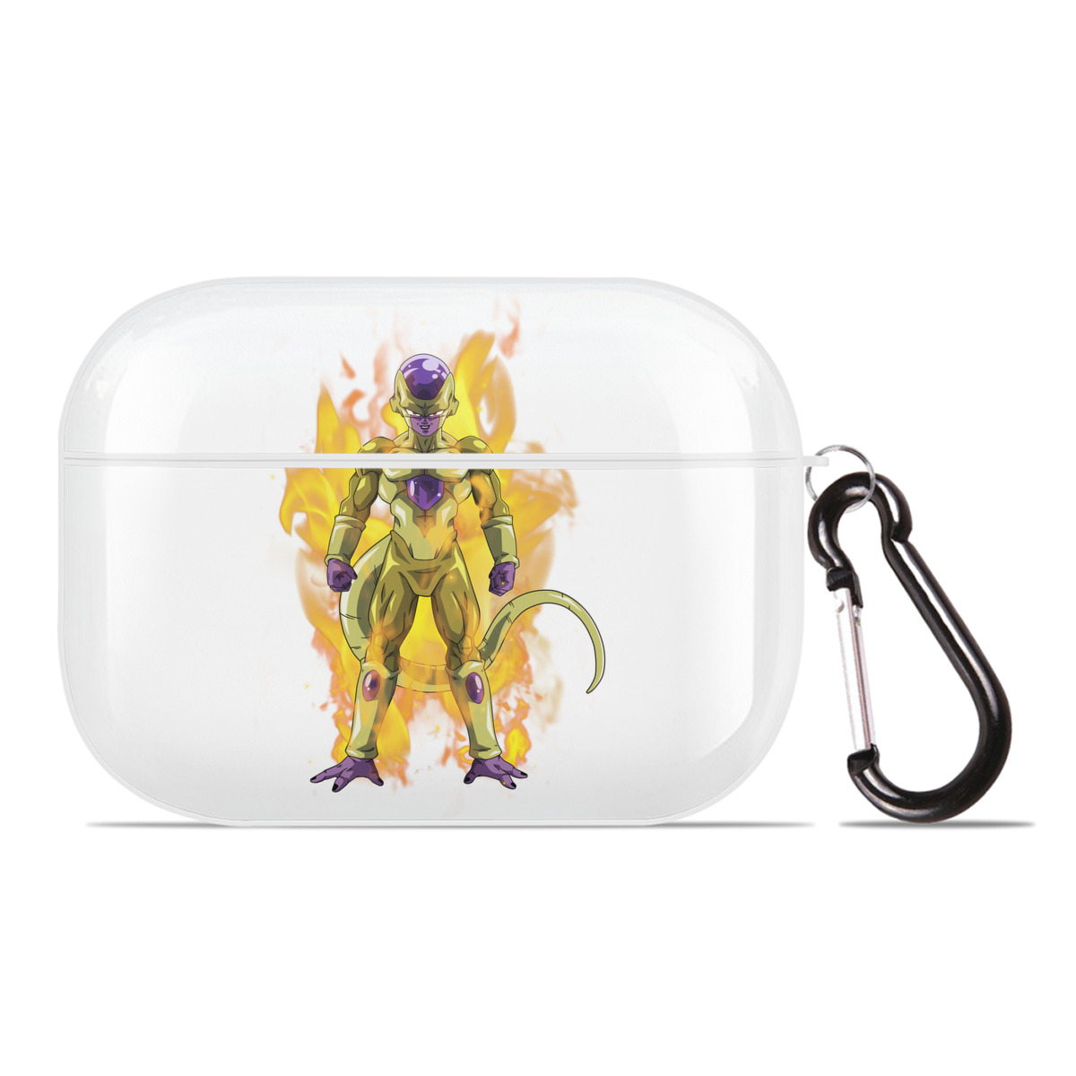 （画像用） ドラゴンボール フリーザ DRAGON BALL Frieza 【AirPods Pro用】ハードシェル保護ケース 耐衝撃・防指紋・カラビナ付き商品仕様