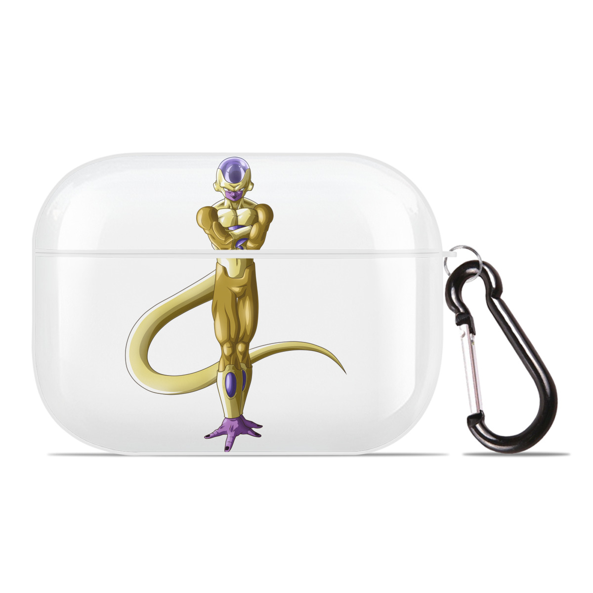 （画像用） ドラゴンボール フリーザ DRAGON BALL Frieza 【AirPods Pro用】ハードシェル保護ケース 耐衝撃・防指紋・カラビナ付き商品仕様