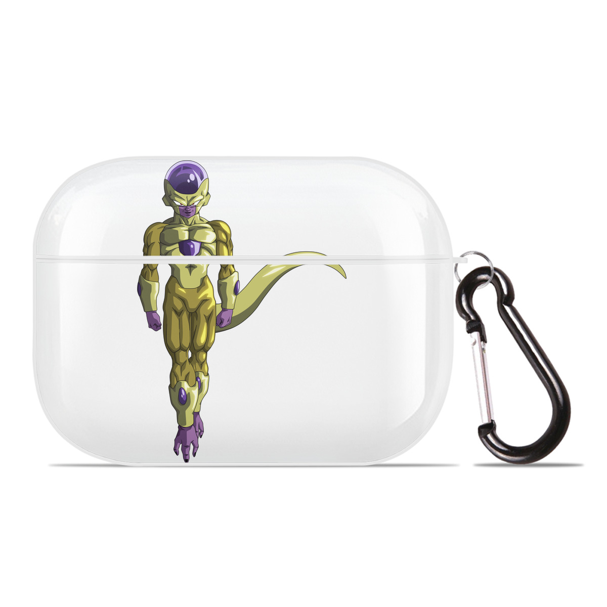 （画像用） ドラゴンボール フリーザ DRAGON BALL Frieza 【AirPods Pro用】ハードシェル保護ケース 耐衝撃・防指紋・カラビナ付き商品仕様