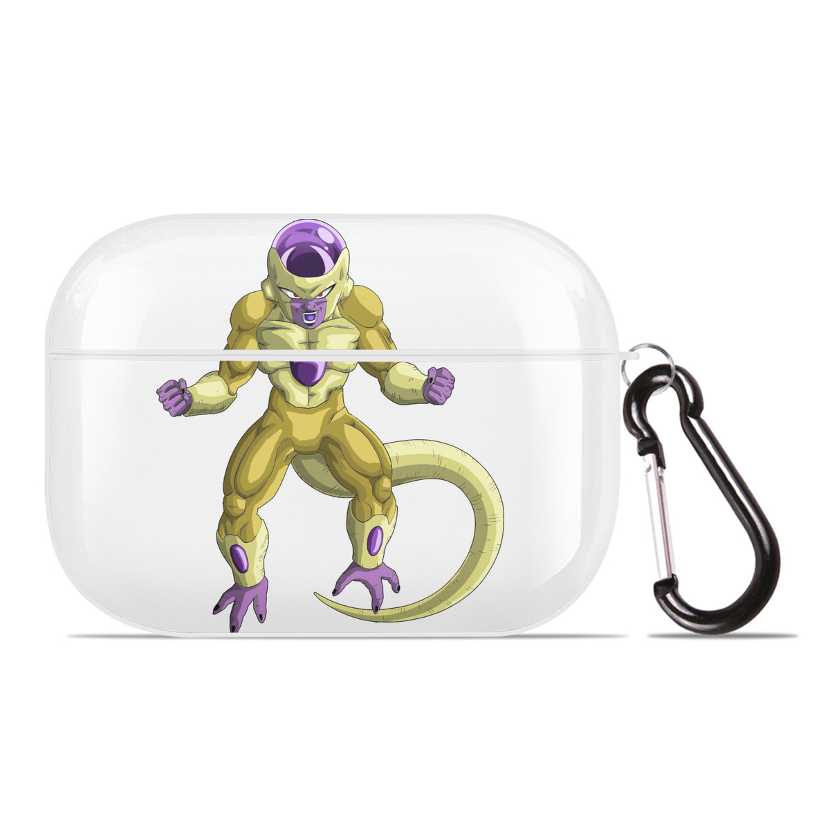 （画像用） ドラゴンボール フリーザ DRAGON BALL Frieza 【AirPods Pro用】ハードシェル保護ケース 耐衝撃・防指紋・カラビナ付き商品仕様