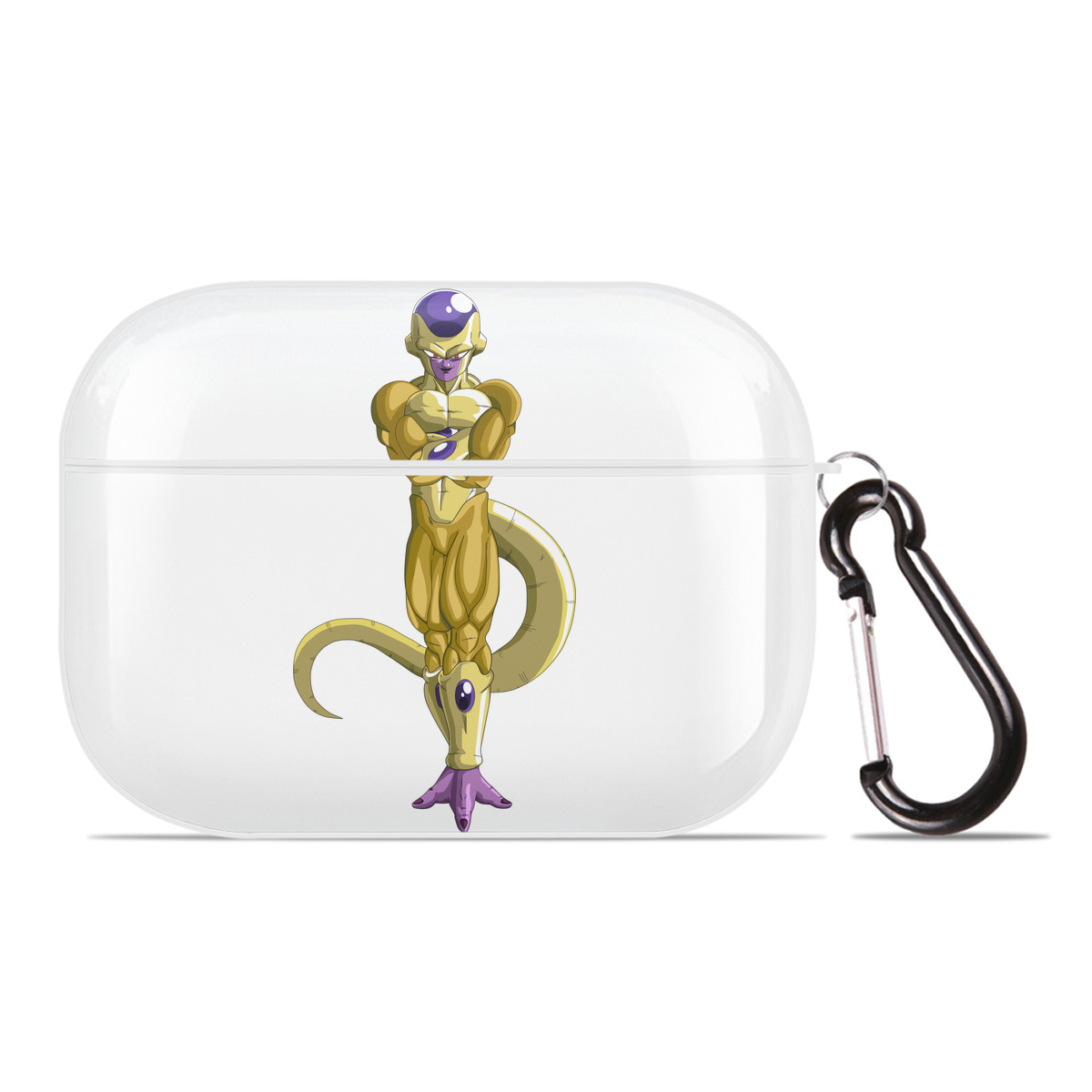 （画像用） ドラゴンボール フリーザ DRAGON BALL Frieza 【AirPods Pro用】ハードシェル保護ケース 耐衝撃・防指紋・カラビナ付き商品仕様