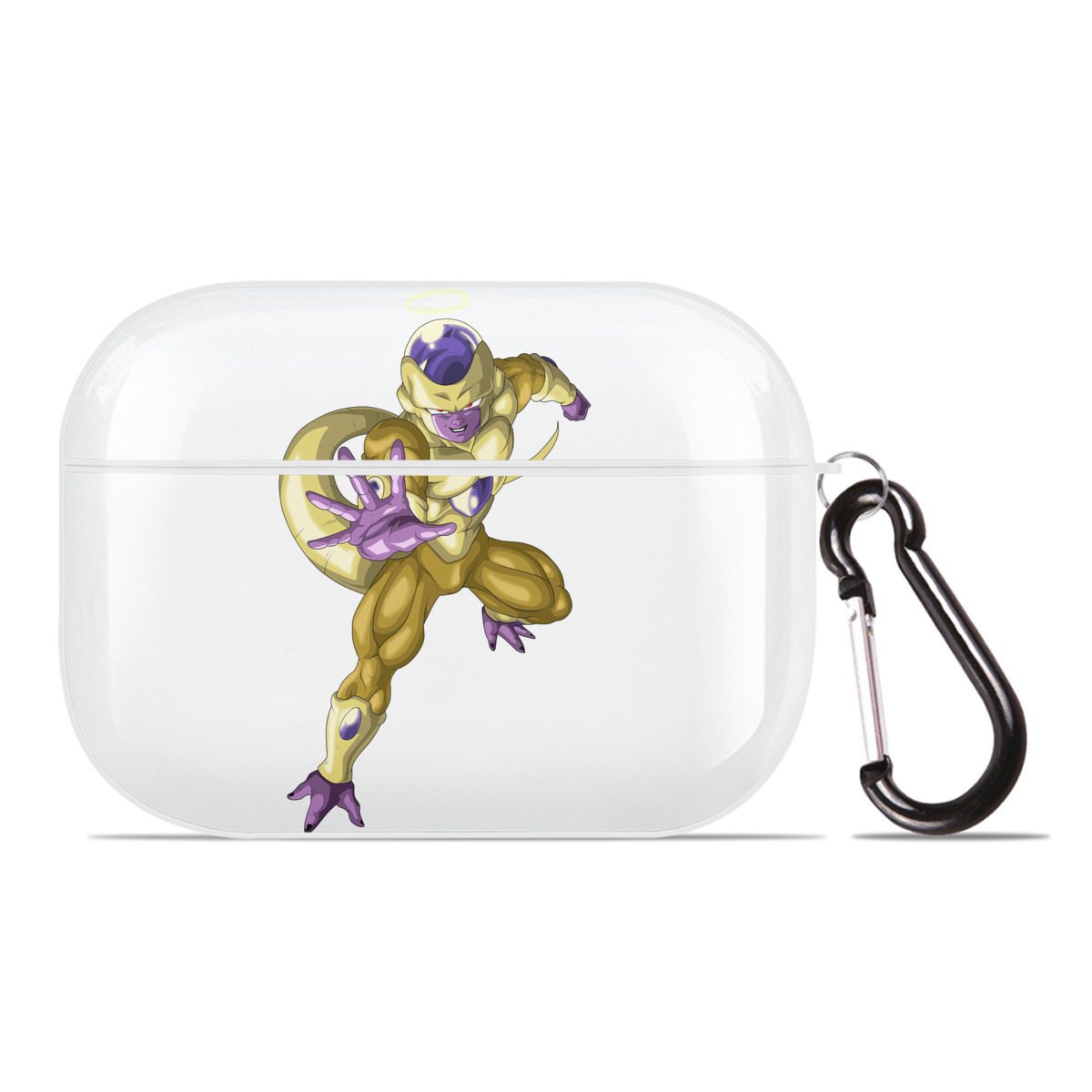 （画像用） ドラゴンボール フリーザ DRAGON BALL Frieza 【AirPods Pro用】ハードシェル保護ケース 耐衝撃・防指紋・カラビナ付き商品仕様