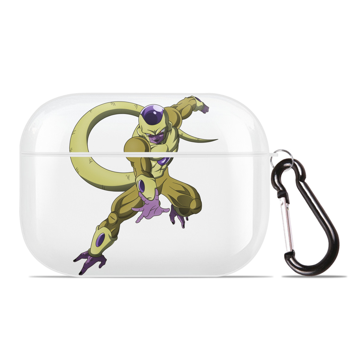（画像用） ドラゴンボール フリーザ DRAGON BALL Frieza 【AirPods Pro用】ハードシェル保護ケース 耐衝撃・防指紋・カラビナ付き商品仕様
