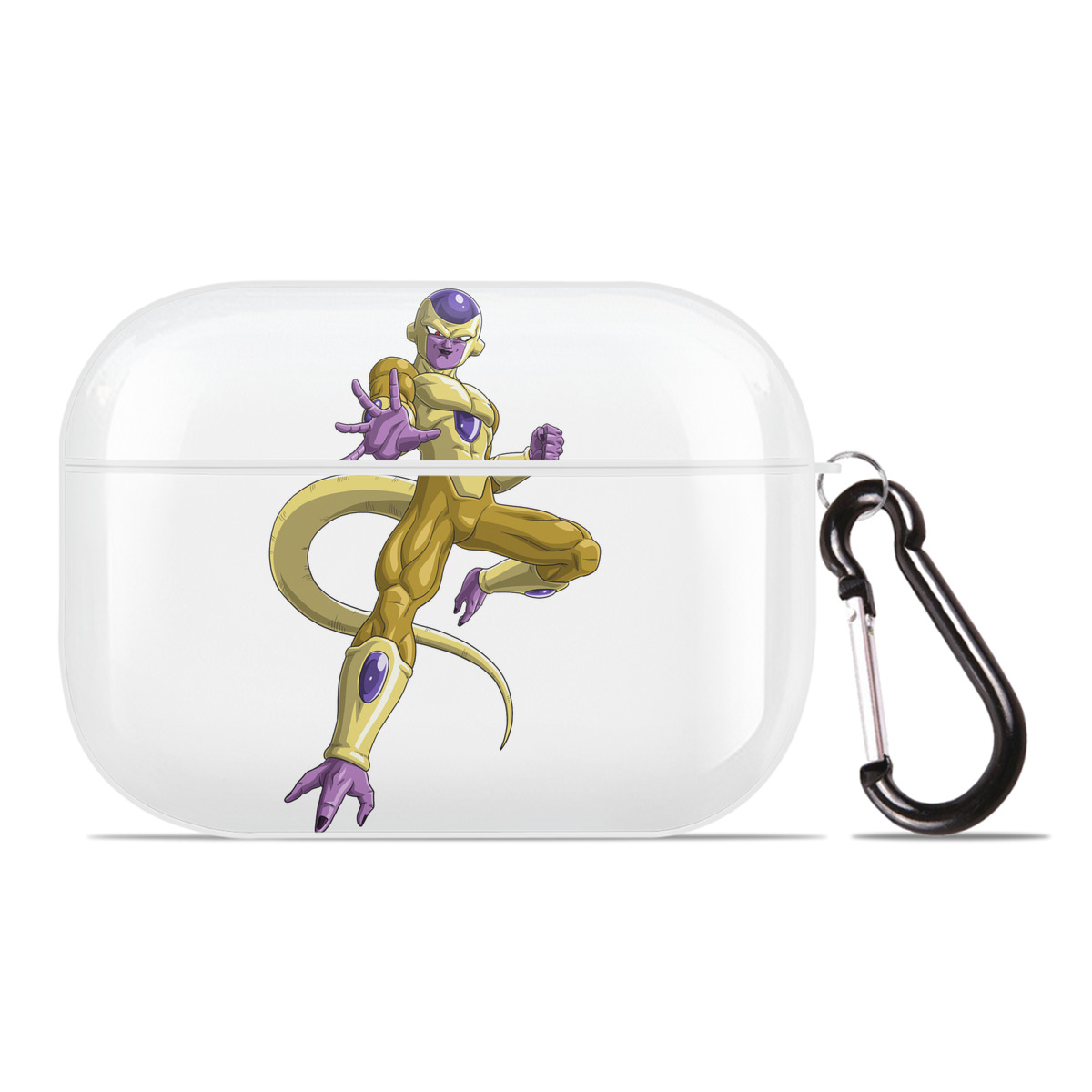 （画像用） ドラゴンボール フリーザ DRAGON BALL Frieza 【AirPods Pro用】ハードシェル保護ケース 耐衝撃・防指紋・カラビナ付き商品仕様