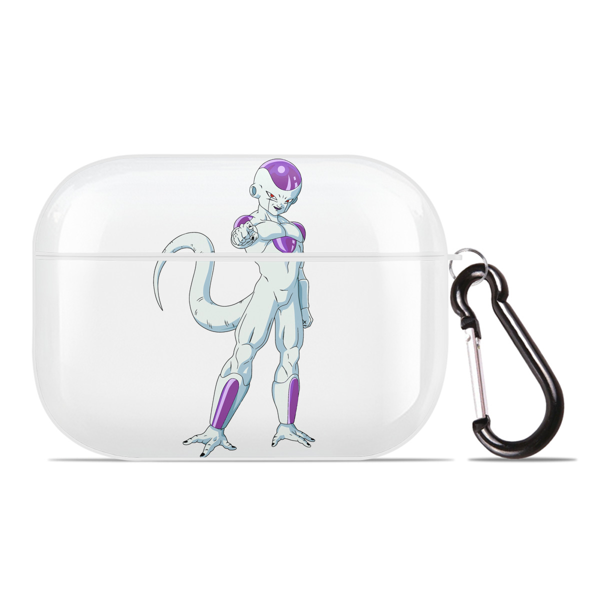 （画像用） ドラゴンボール フリーザ DRAGON BALL Frieza 【AirPods Pro用】ハードシェル保護ケース 耐衝撃・防指紋・カラビナ付き商品仕様