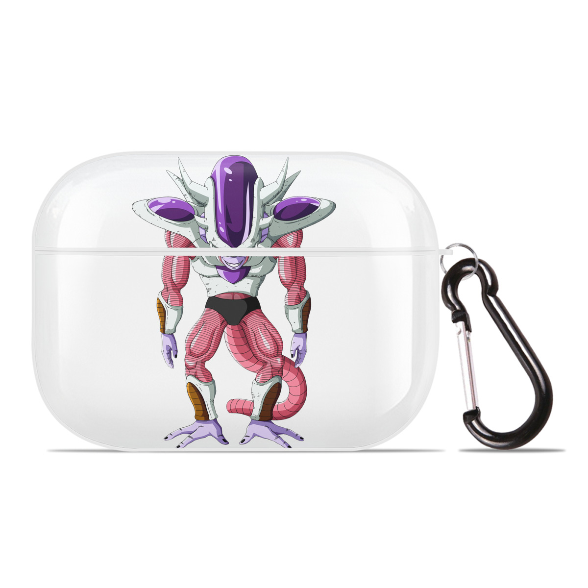 （画像用） ドラゴンボール フリーザ DRAGON BALL Frieza 【AirPods Pro用】ハードシェル保護ケース 耐衝撃・防指紋・カラビナ付き商品仕様