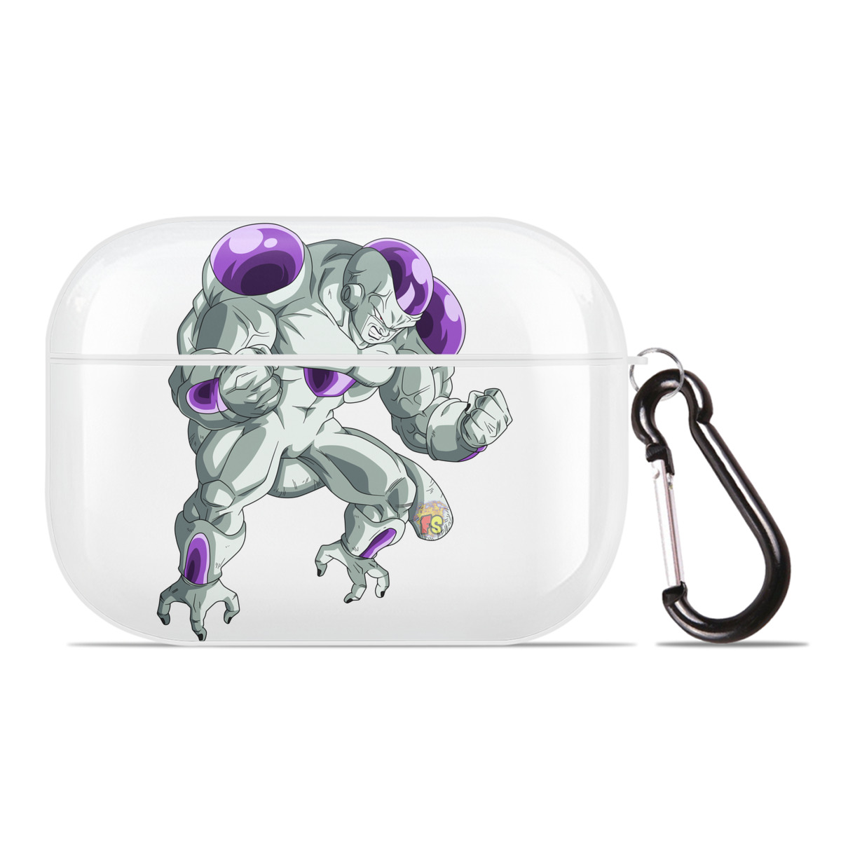 （画像用） ドラゴンボール フリーザ DRAGON BALL Frieza 【AirPods Pro用】ハードシェル保護ケース 耐衝撃・防指紋・カラビナ付き商品仕様