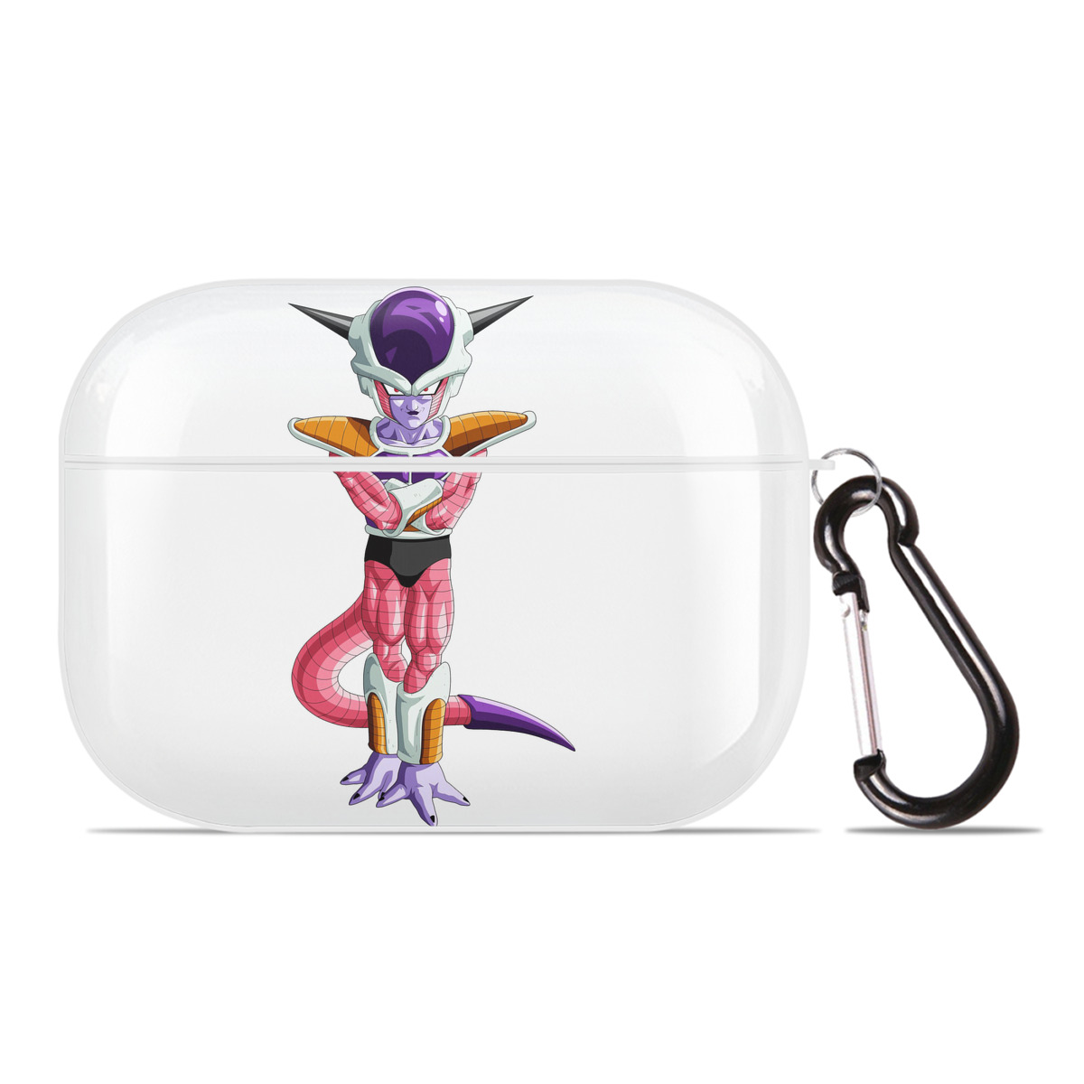 （画像用） ドラゴンボール フリーザ DRAGON BALL Frieza 【AirPods Pro用】ハードシェル保護ケース 耐衝撃・防指紋・カラビナ付き商品仕様