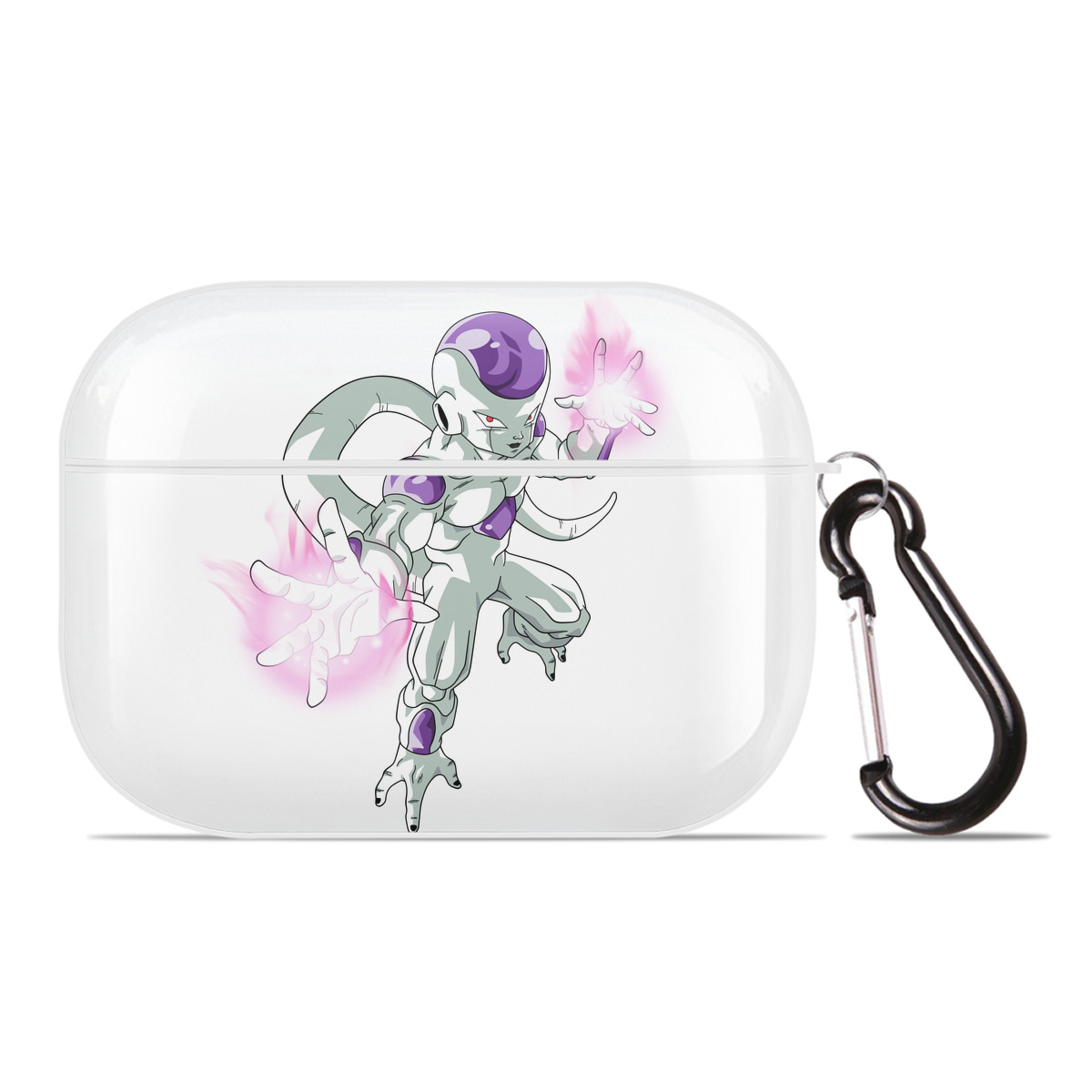 （画像用） ドラゴンボール フリーザ DRAGON BALL Frieza 【AirPods Pro用】ハードシェル保護ケース 耐衝撃・防指紋・カラビナ付き商品仕様