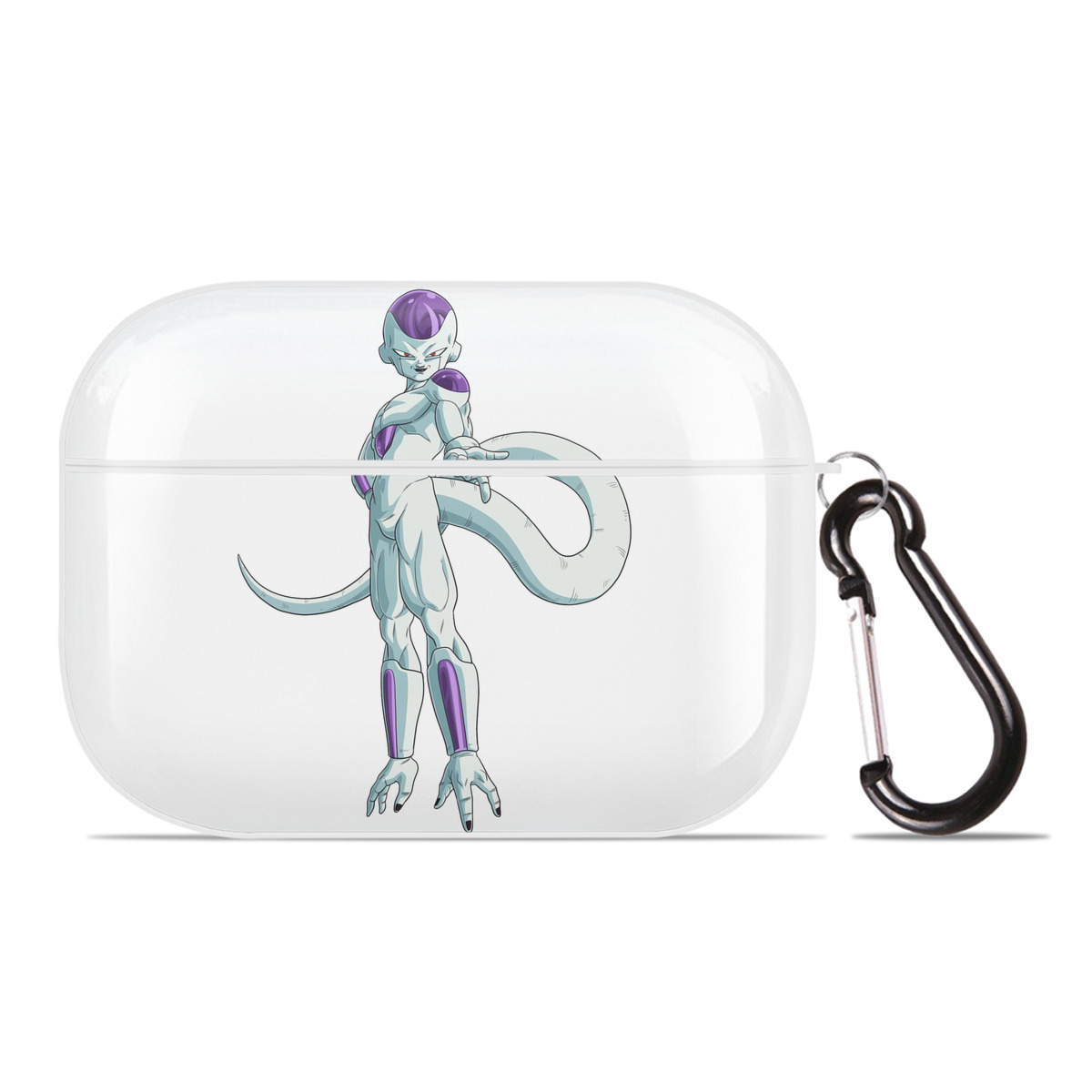 （画像用） ドラゴンボール フリーザ DRAGON BALL Frieza 【AirPods Pro用】ハードシェル保護ケース 耐衝撃・防指紋・カラビナ付き商品仕様