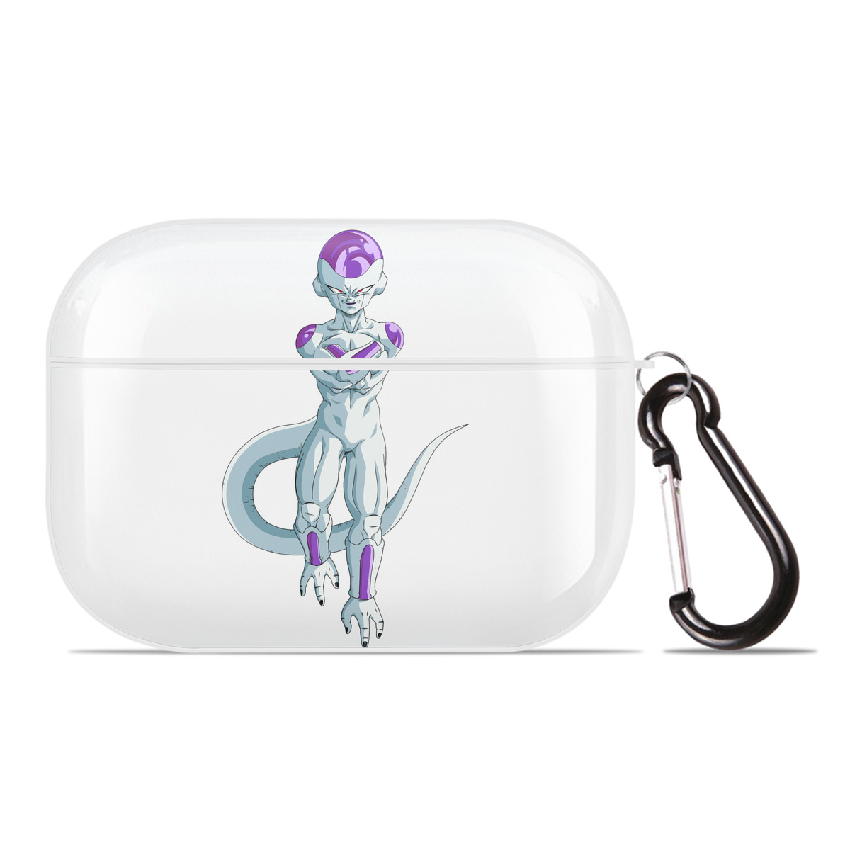（画像用） ドラゴンボール フリーザ DRAGON BALL Frieza 【AirPods Pro用】ハードシェル保護ケース 耐衝撃・防指紋・カラビナ付き商品仕様