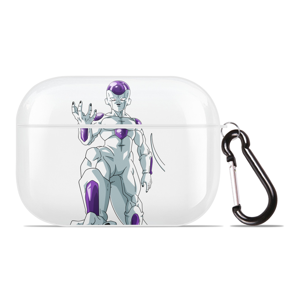 （画像用） ドラゴンボール フリーザ DRAGON BALL Frieza 【AirPods Pro用】ハードシェル保護ケース 耐衝撃・防指紋・カラビナ付き商品仕様