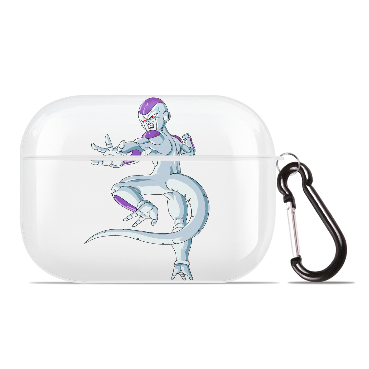 （画像用） ドラゴンボール フリーザ DRAGON BALL Frieza 【AirPods Pro用】ハードシェル保護ケース 耐衝撃・防指紋・カラビナ付き商品仕様