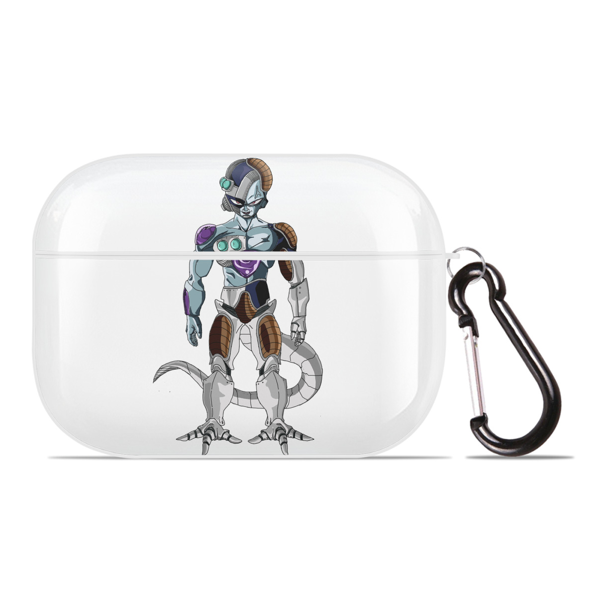 （画像用） ドラゴンボール クウラ DRAGON BALL Cooler Coora 【AirPods Pro用】ハードシェル保護ケース 耐衝撃・防指紋・カラビナ付き商品仕様