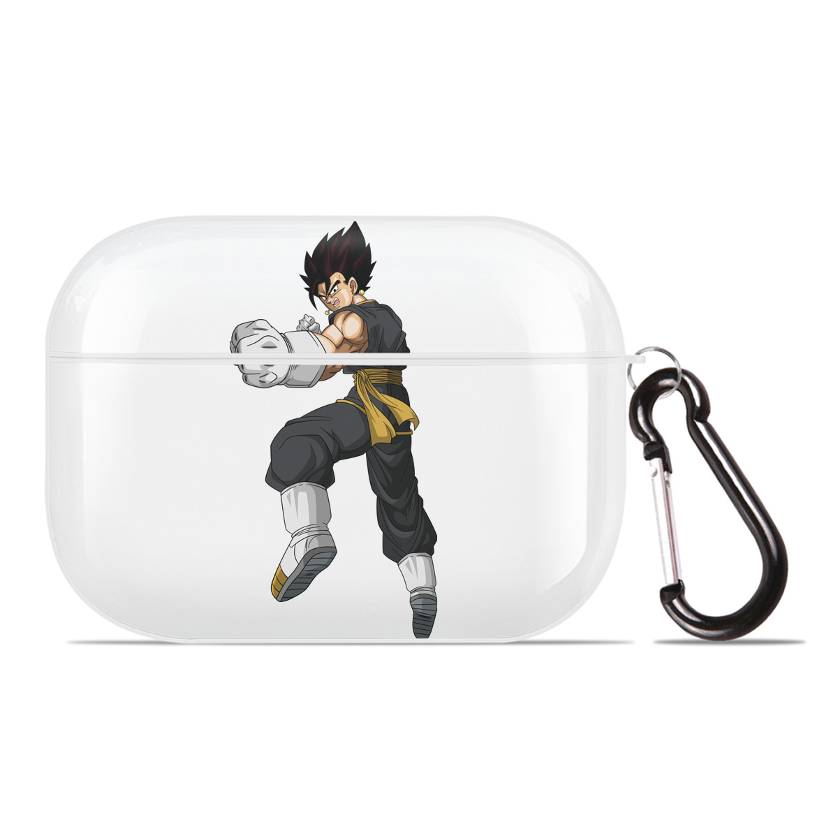 （画像用） ドラゴンボール ベジット DRAGON BALL Vegetto 【AirPods Pro用】ハードシェル保護ケース 耐衝撃・防指紋・カラビナ付き商品仕様