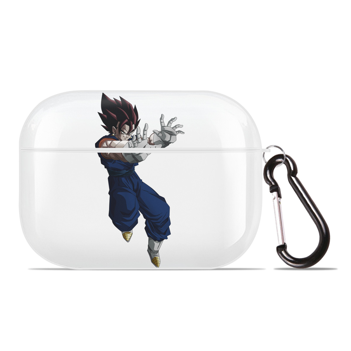 （画像用） ドラゴンボール ベジット DRAGON BALL Vegetto 【AirPods Pro用】ハードシェル保護ケース 耐衝撃・防指紋・カラビナ付き商品仕様