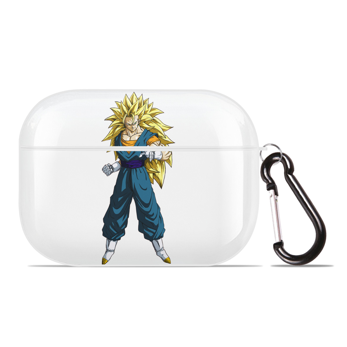 （画像用） ドラゴンボール ベジット DRAGON BALL Vegetto 【AirPods Pro用】ハードシェル保護ケース 耐衝撃・防指紋・カラビナ付き商品仕様