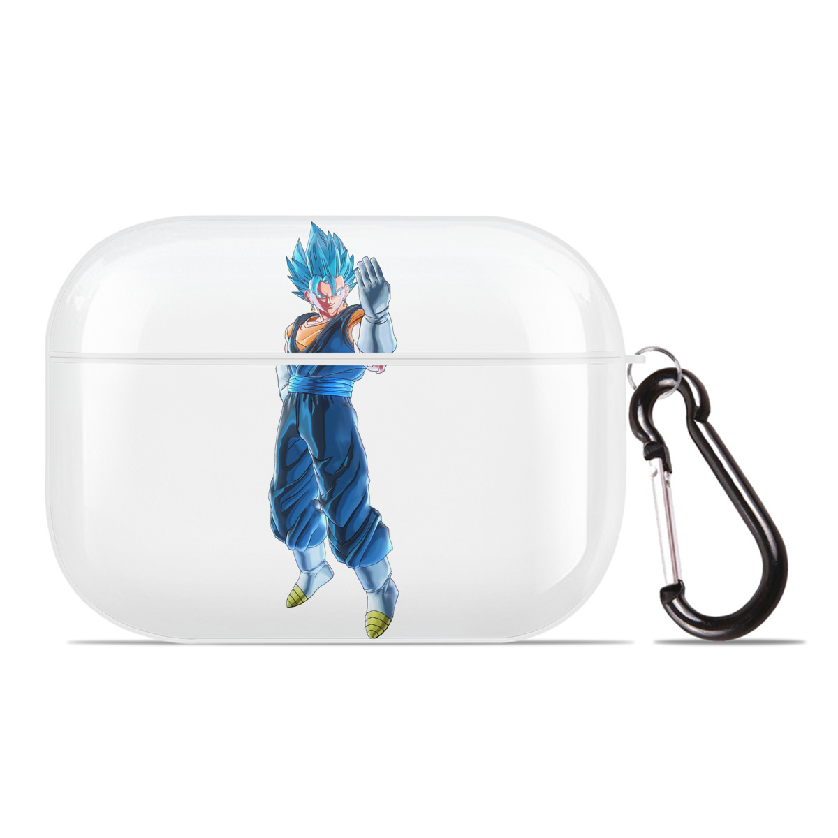 （画像用） ドラゴンボール ベジット DRAGON BALL Vegetto 【AirPods Pro用】ハードシェル保護ケース 耐衝撃・防指紋・カラビナ付き商品仕様