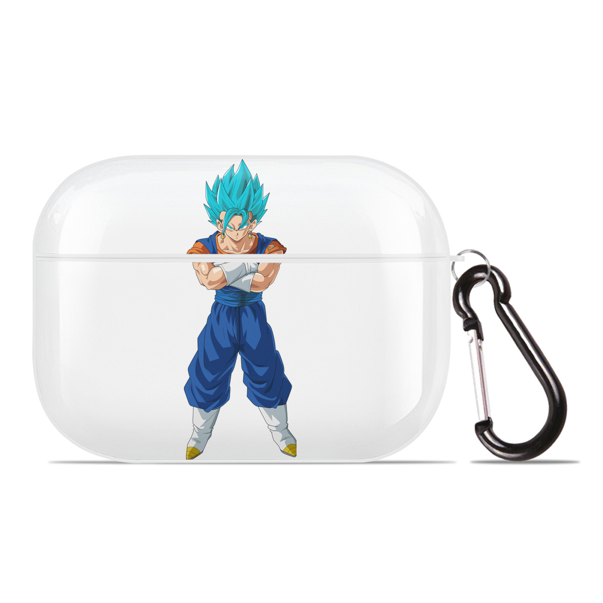 （画像用） ドラゴンボール ベジット DRAGON BALL Vegetto 【AirPods Pro用】ハードシェル保護ケース 耐衝撃・防指紋・カラビナ付き商品仕様