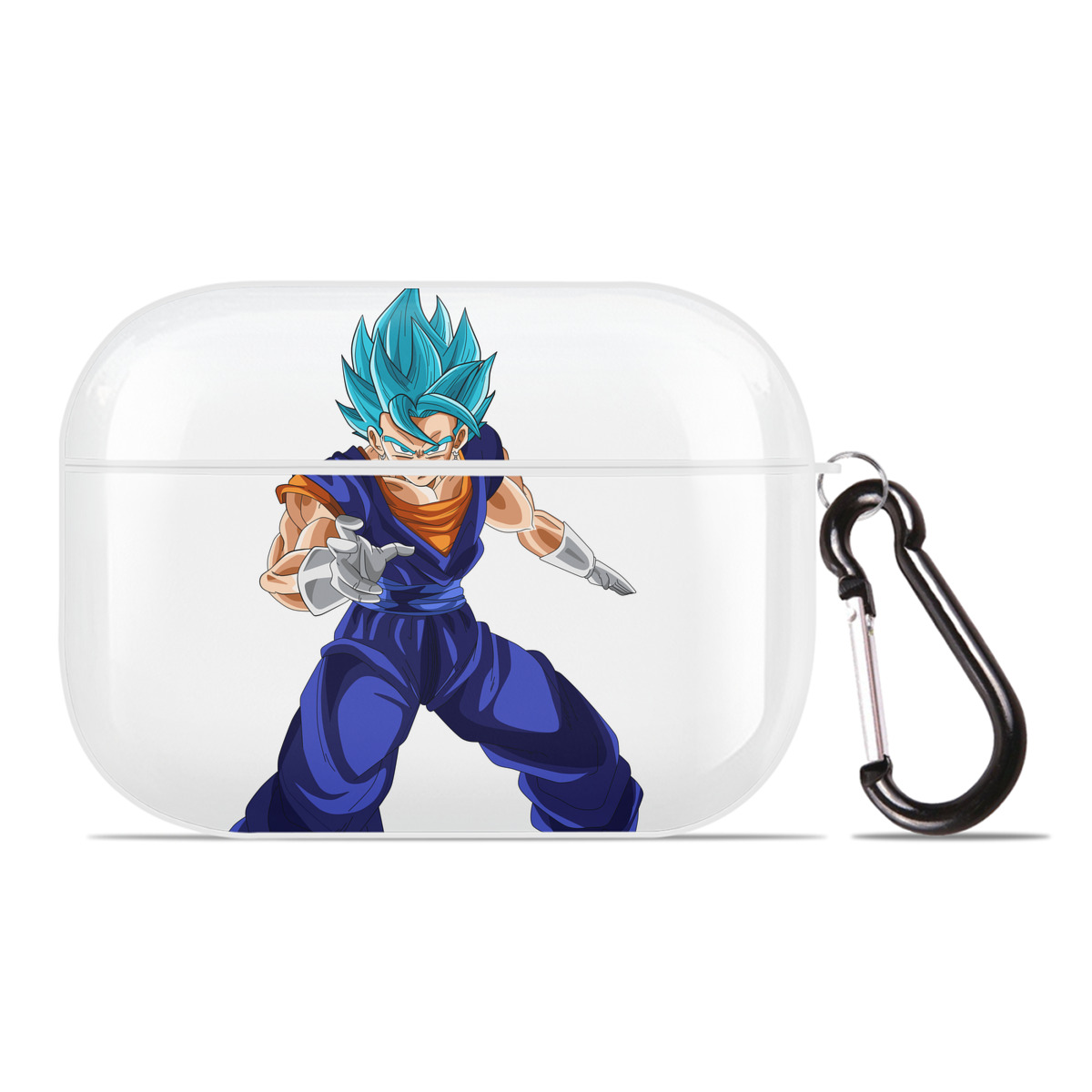 （画像用） ドラゴンボール ベジット DRAGON BALL Vegetto 【AirPods Pro用】ハードシェル保護ケース 耐衝撃・防指紋・カラビナ付き商品仕様
