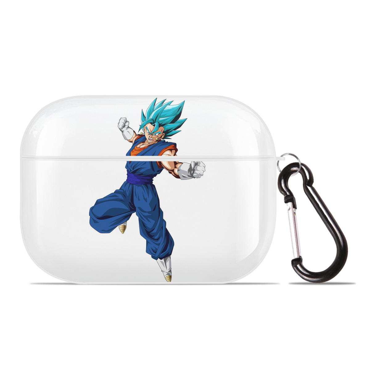 （画像用） ドラゴンボール ベジット DRAGON BALL Vegetto 【AirPods Pro用】ハードシェル保護ケース 耐衝撃・防指紋・カラビナ付き商品仕様