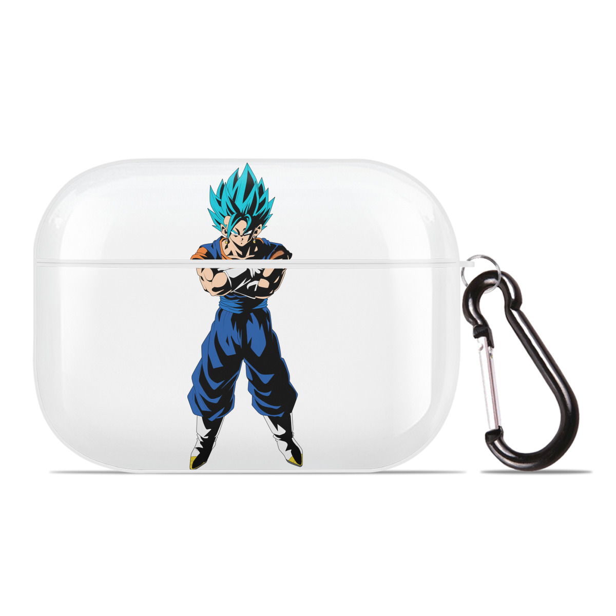 （画像用） ドラゴンボール ベジット DRAGON BALL Vegetto 【AirPods Pro用】ハードシェル保護ケース 耐衝撃・防指紋・カラビナ付き商品仕様