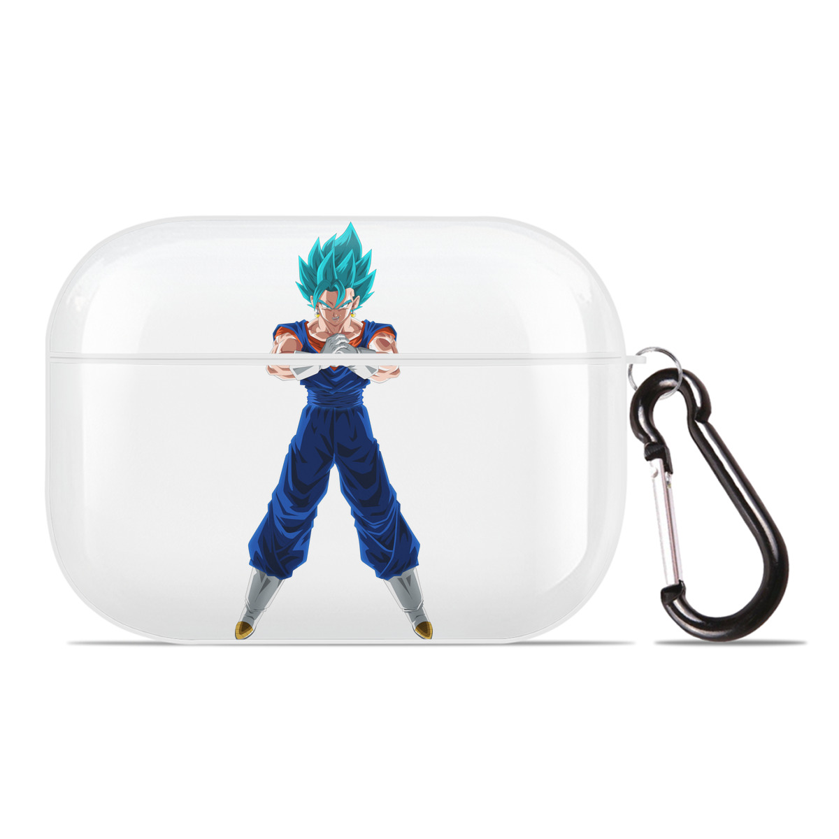 （画像用） ドラゴンボール ベジット DRAGON BALL Vegetto 【AirPods Pro用】ハードシェル保護ケース 耐衝撃・防指紋・カラビナ付き商品仕様
