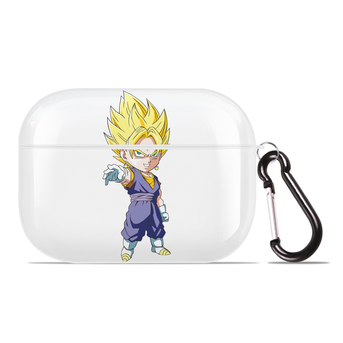 （画像用） ドラゴンボール ベジット DRAGON BALL Vegetto 【AirPods Pro用】ハードシェル保護ケース 耐衝撃・防指紋・カラビナ付き商品仕様