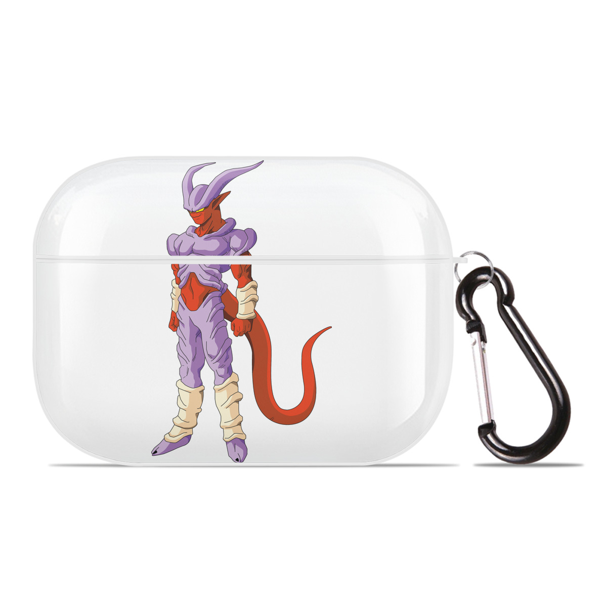 （画像用） ドラゴンボール ジャネンバ DRAGON BALL Janemba 【AirPods Pro用】ハードシェル保護ケース 耐衝撃・防指紋・カラビナ付き商品仕様