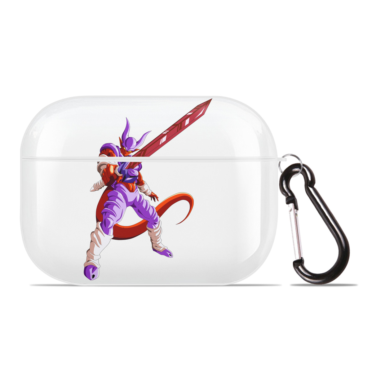 （画像用） ドラゴンボール ジャネンバ DRAGON BALL Janemba 【AirPods Pro用】ハードシェル保護ケース 耐衝撃・防指紋・カラビナ付き商品仕様