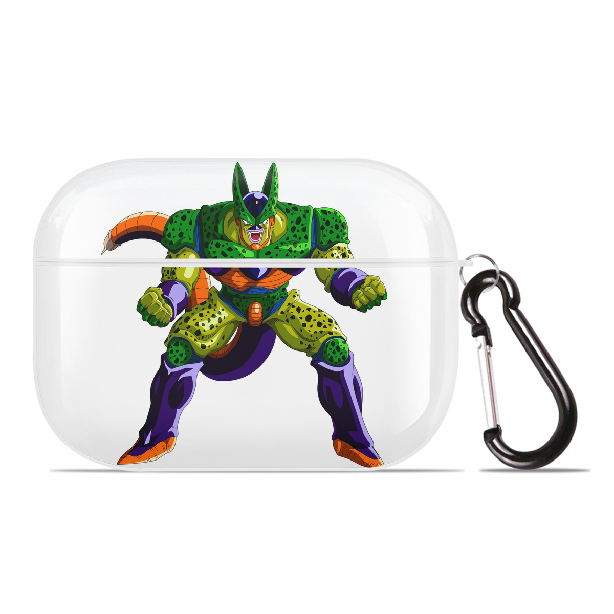 （画像用） ドラゴンボール セル DRAGON BALL Cell 【AirPods Pro用】ハードシェル保護ケース 耐衝撃・防指紋・カラビナ付き商品仕様