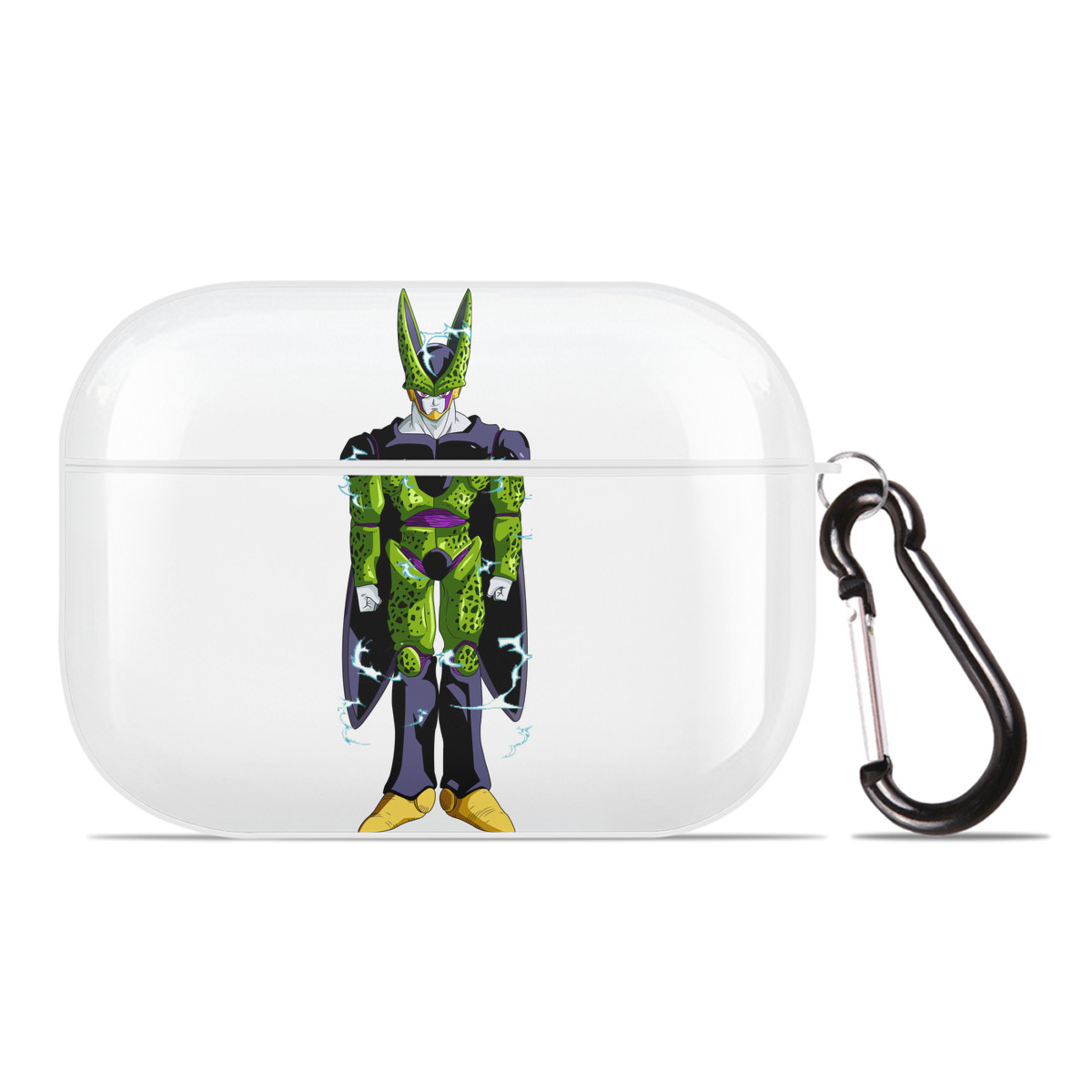 （画像用） ドラゴンボール セル DRAGON BALL Cell 【AirPods Pro用】ハードシェル保護ケース 耐衝撃・防指紋・カラビナ付き商品仕様