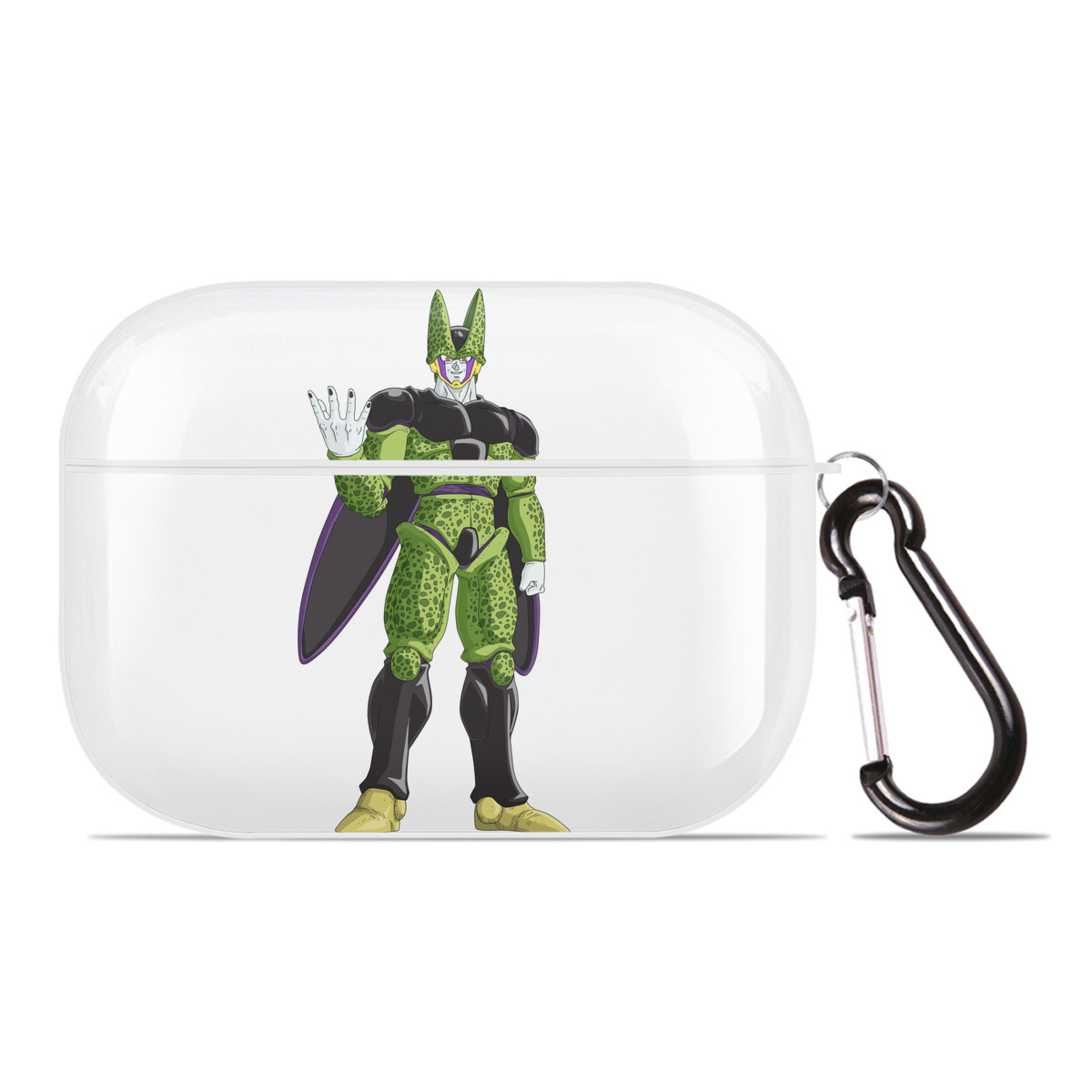 （画像用） ドラゴンボール セル DRAGON BALL Cell 【AirPods Pro用】ハードシェル保護ケース 耐衝撃・防指紋・カラビナ付き商品仕様