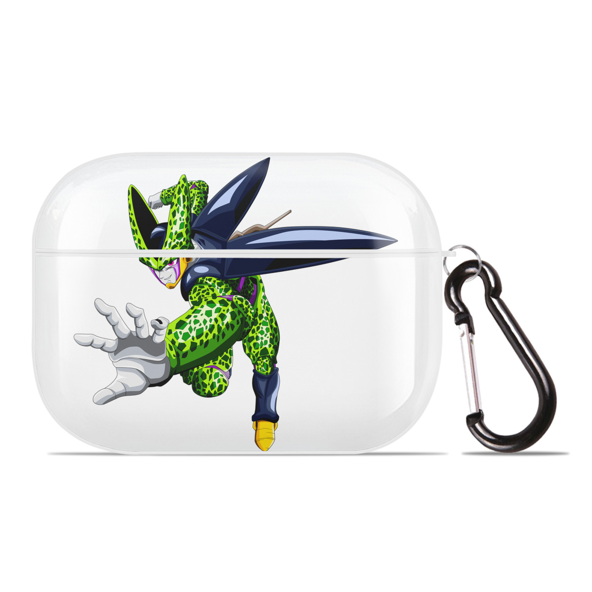 （画像用） ドラゴンボール セル DRAGON BALL Cell 【AirPods Pro用】ハードシェル保護ケース 耐衝撃・防指紋・カラビナ付き商品仕様