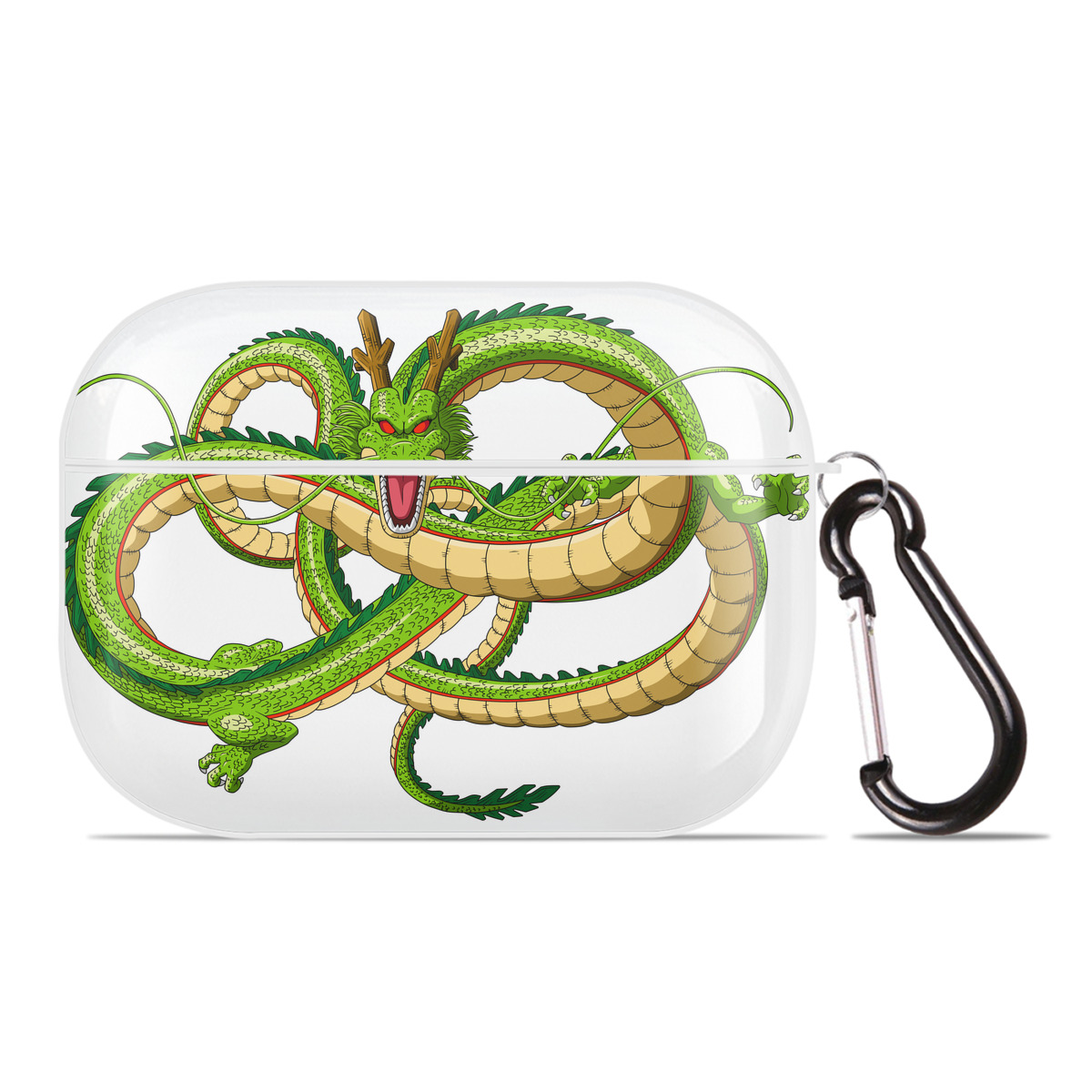 （画像用） ドラゴンボール 神龍 シェンロン DRAGON BALL Shenron 【AirPods Pro用】ハードシェル保護ケース 耐衝撃・防指紋・カラビナ付き商品仕様