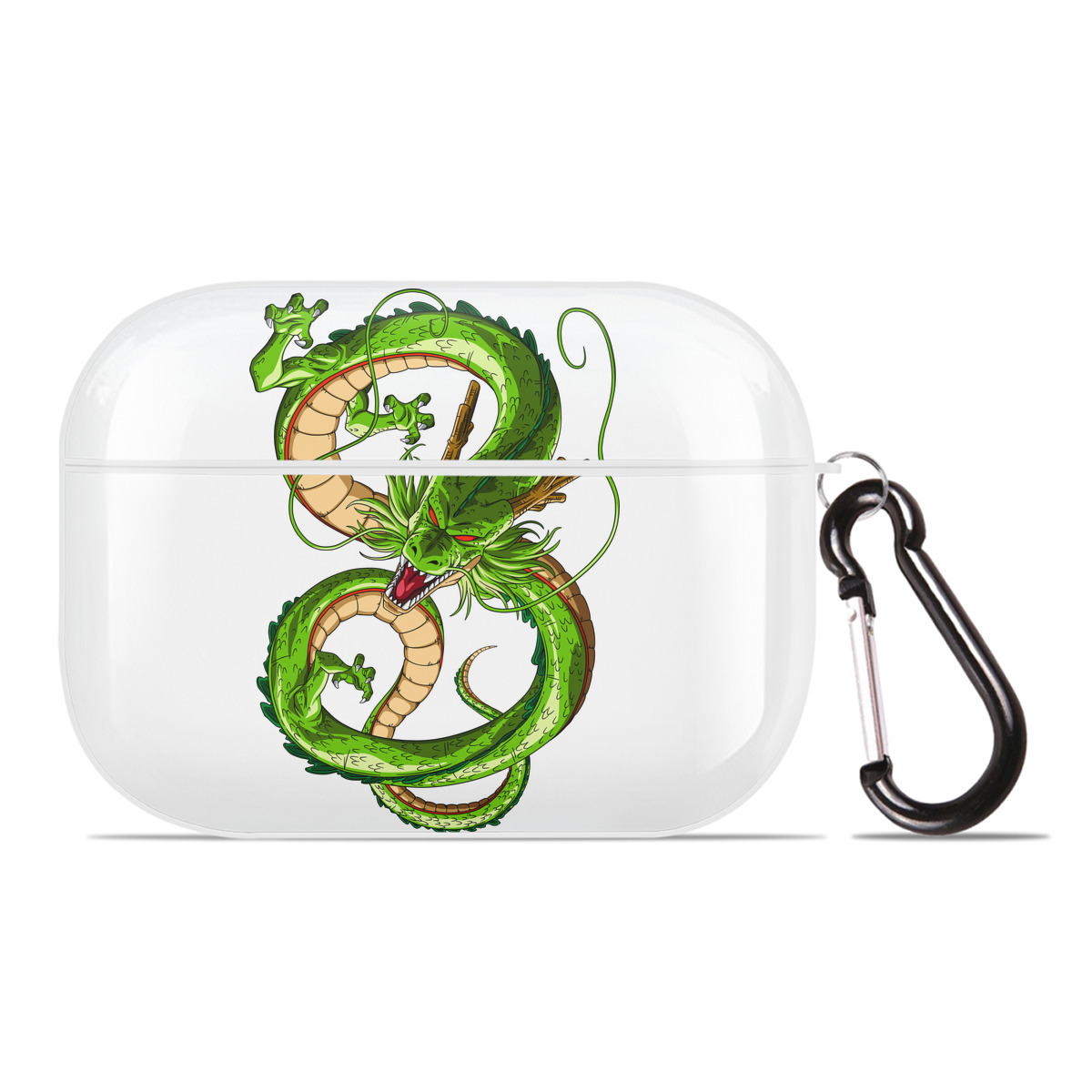 （画像用） ドラゴンボール 神龍 シェンロン DRAGON BALL Shenron 【AirPods Pro用】ハードシェル保護ケース 耐衝撃・防指紋・カラビナ付き商品仕様