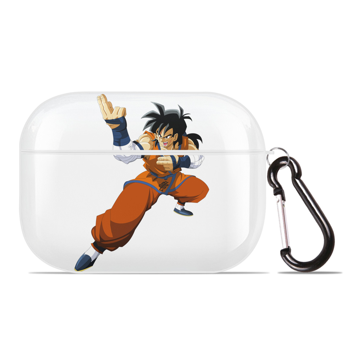 （画像用） ドラゴンボール ヤムチャ DRAGON BALL Yamcha 【AirPods Pro用】ハードシェル保護ケース 耐衝撃・防指紋・カラビナ付き商品仕様