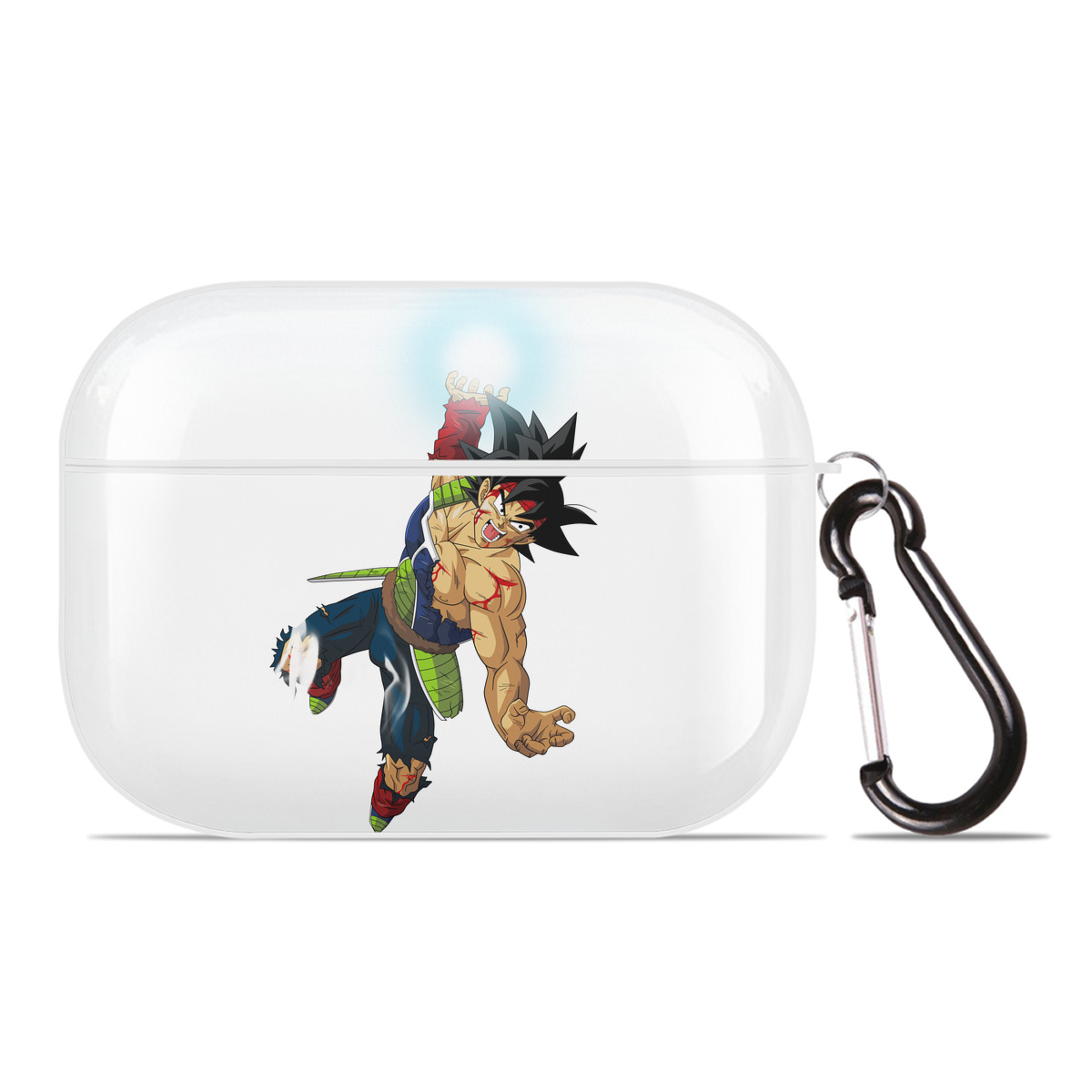 （画像用） ドラゴンボール バーダック DRAGON BALL Burdock 【AirPods Pro用】ハードシェル保護ケース 耐衝撃・防指紋・カラビナ付き商品仕様