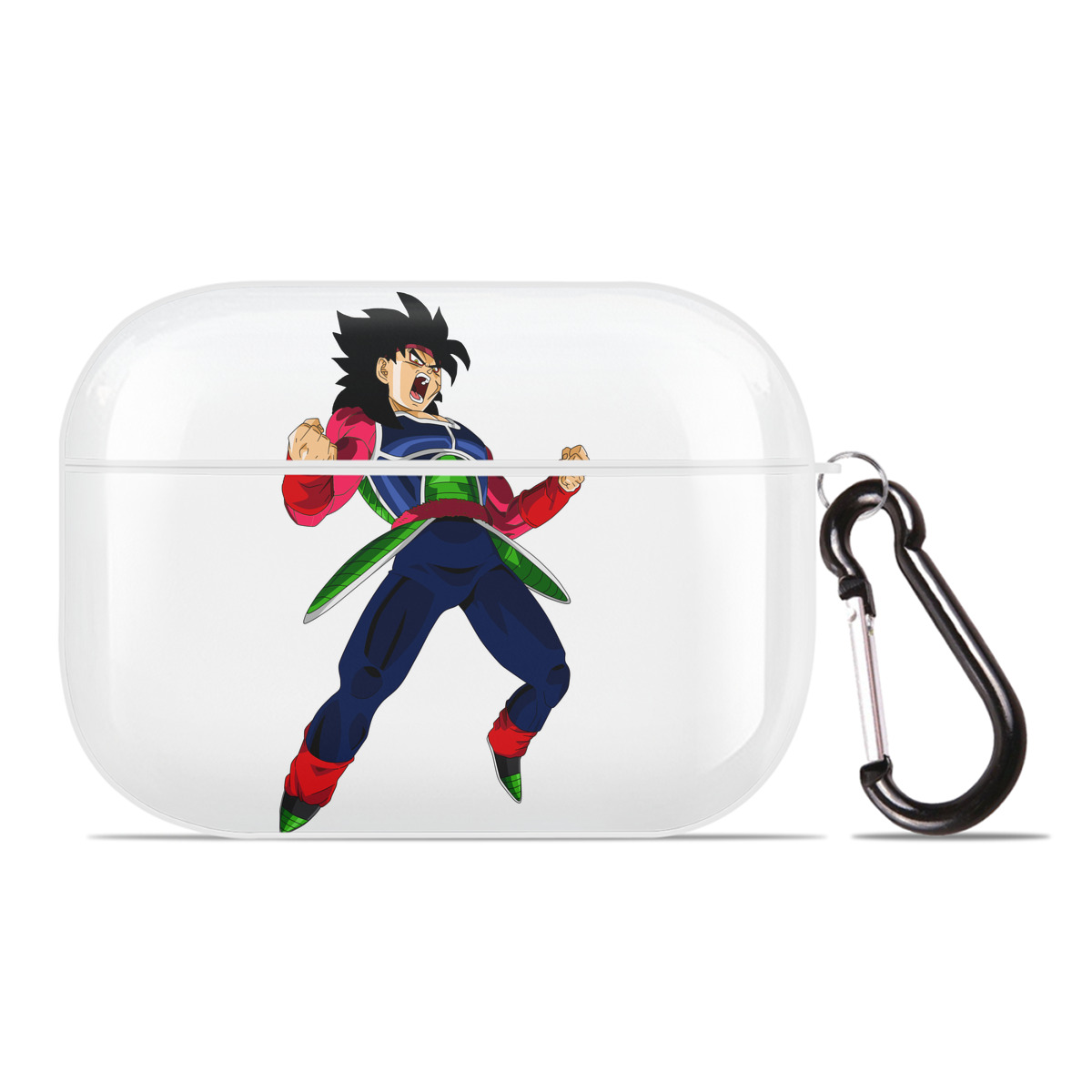 （画像用） ドラゴンボール バーダック DRAGON BALL Burdock 【AirPods Pro用】ハードシェル保護ケース 耐衝撃・防指紋・カラビナ付き商品仕様