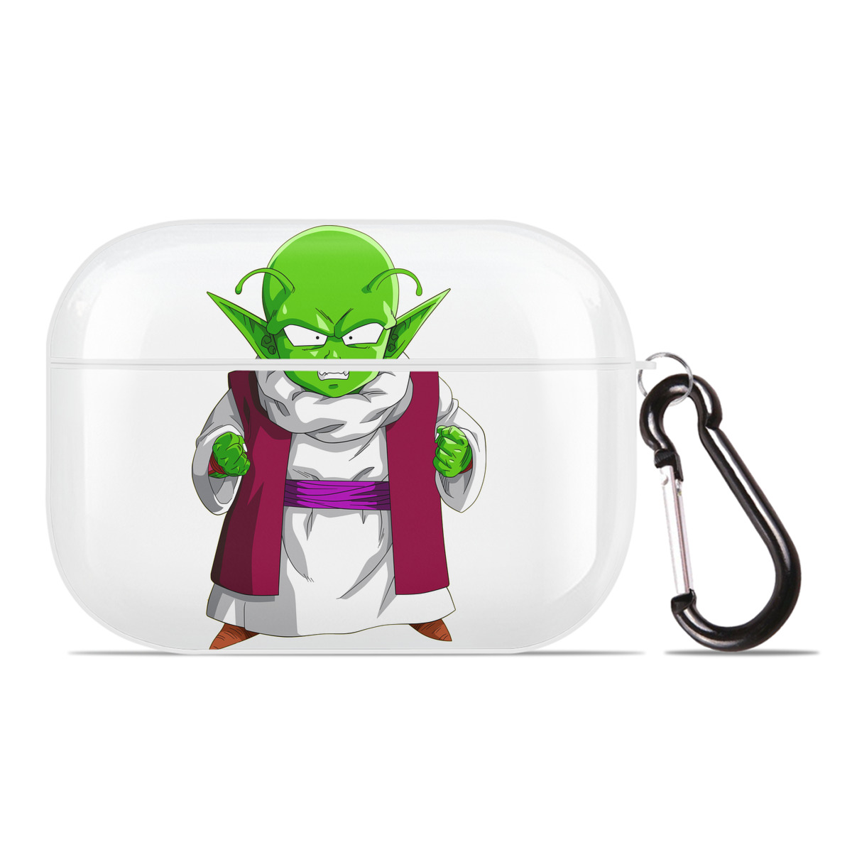 （画像用） ドラゴンボール ピッコロ DRAGON BALL Piccolo 【AirPods Pro用】ハードシェル保護ケース 耐衝撃・防指紋・カラビナ付き商品仕様